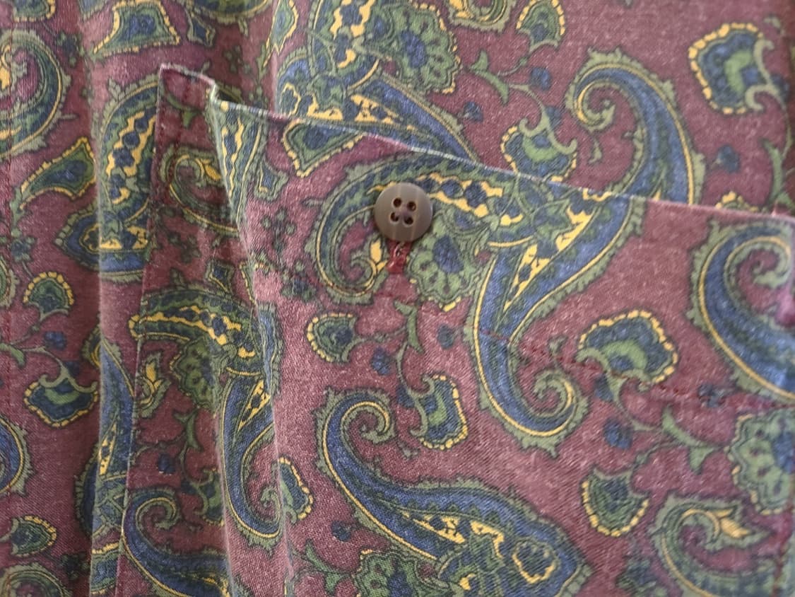 빈티지 페이즐리 셔츠 상품이미지4