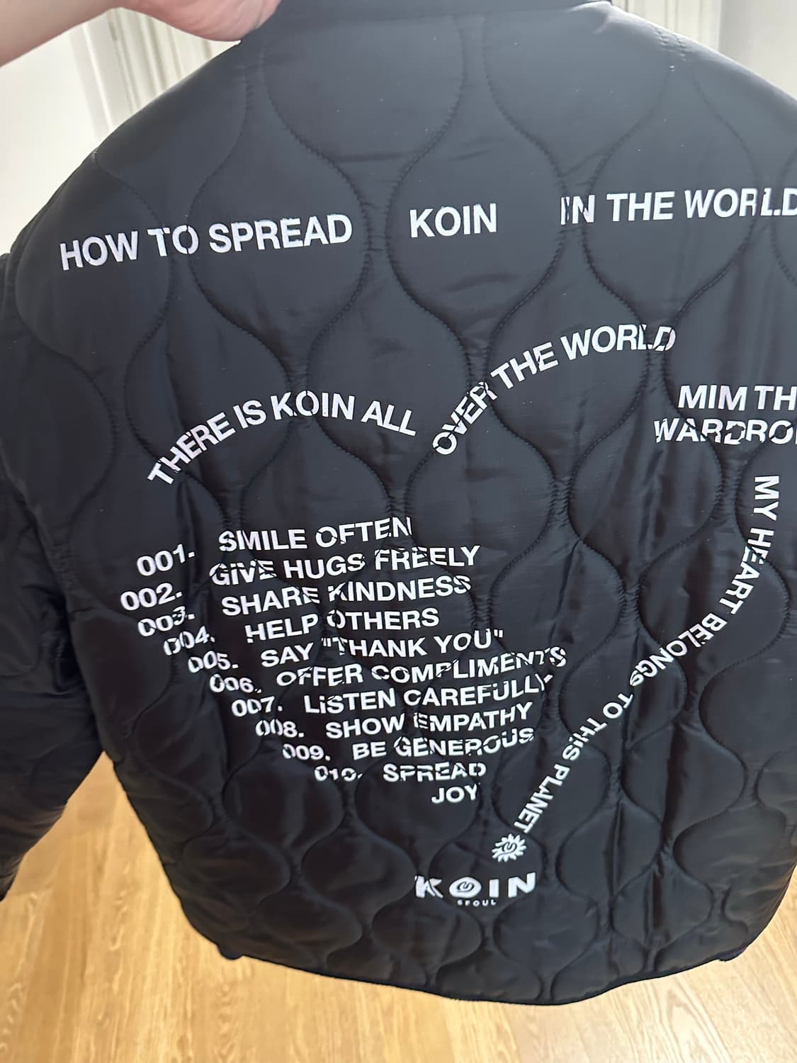 밈더워드로브 코인서울 퀼팅 자켓 L 상품이미지2