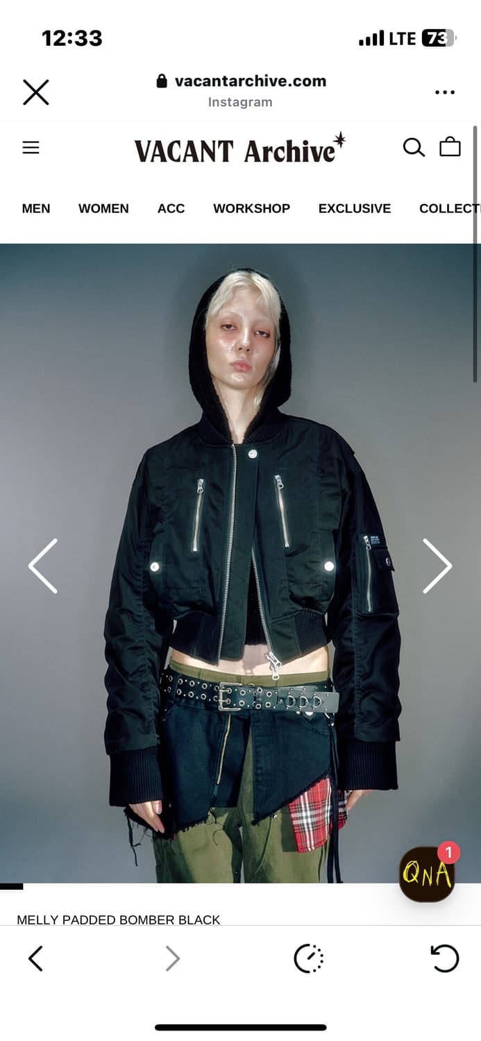 베이컨트 아카이브 항공 봄버 ma-1 자켓 M 상품이미지1