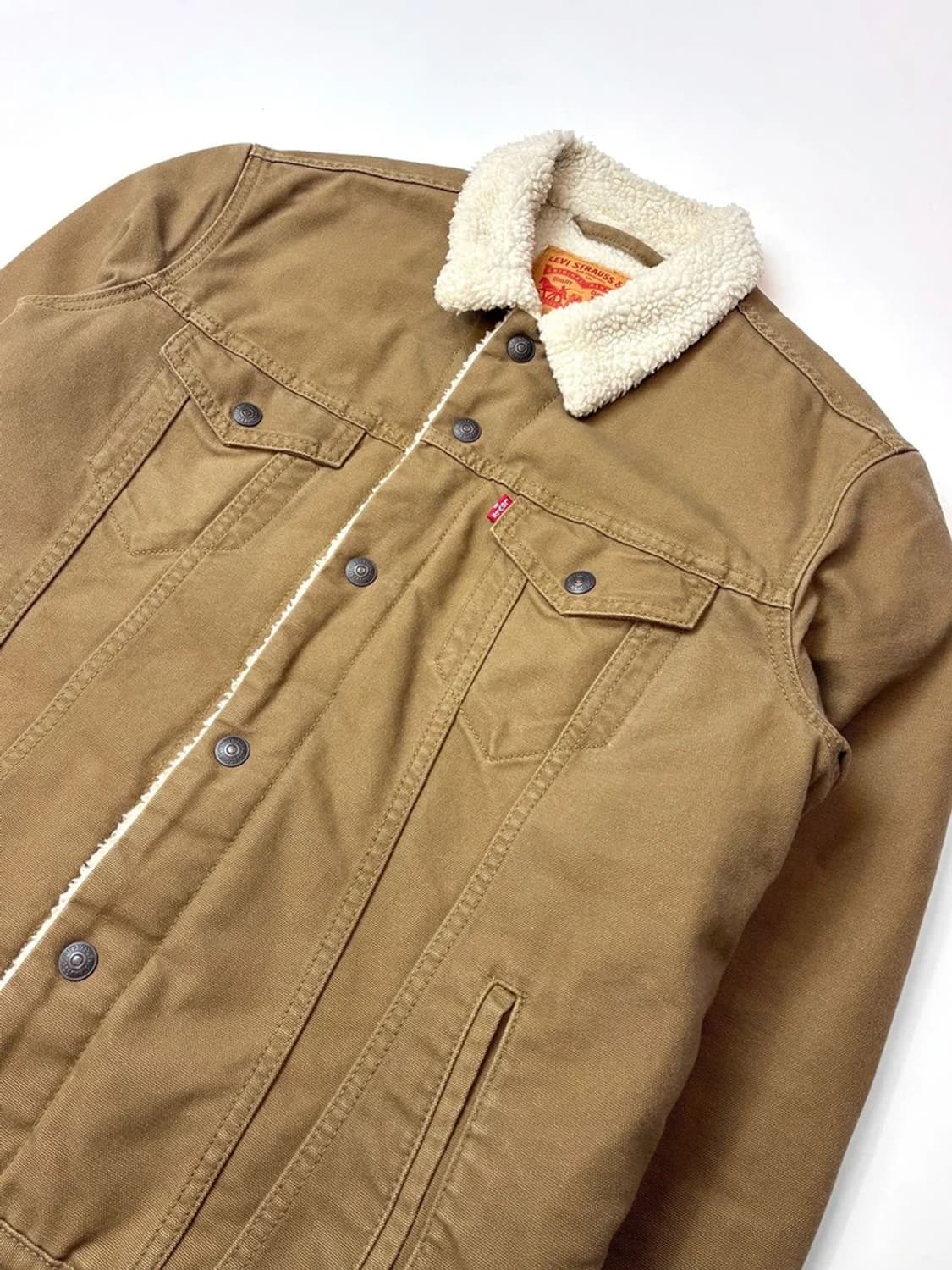 리바이스 양털 셰르파 데님 트러커 자켓 PN5227 상품이미지3