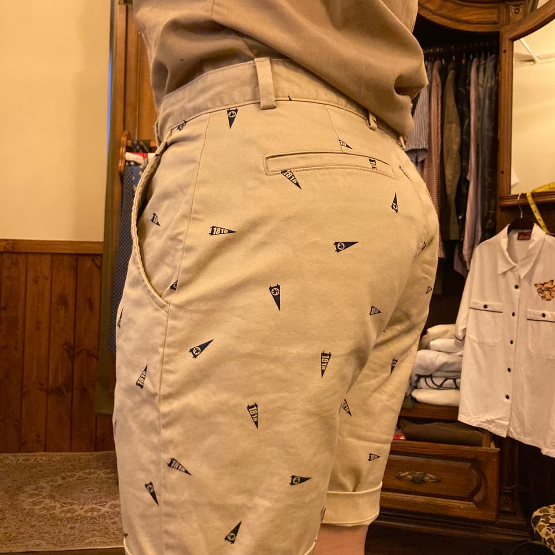 브룩스브라더스 패턴 하프팬츠 32 상품이미지7