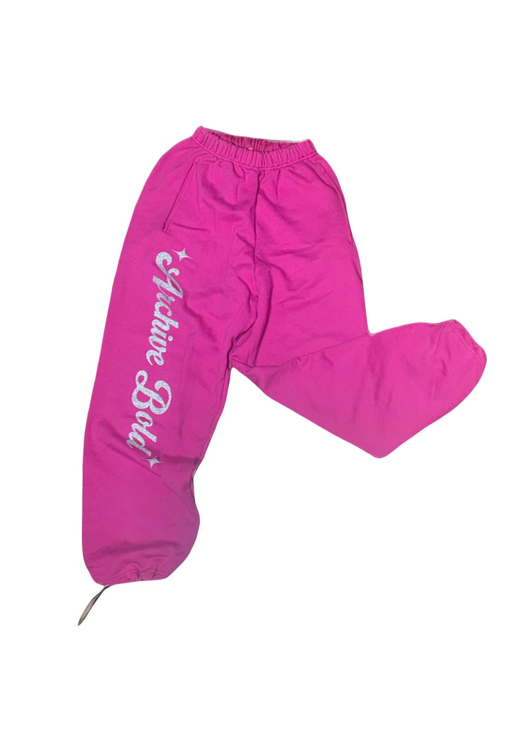 아카이브볼드 갸루 Y2K 핫핑크 조거팬츠 상품이미지1