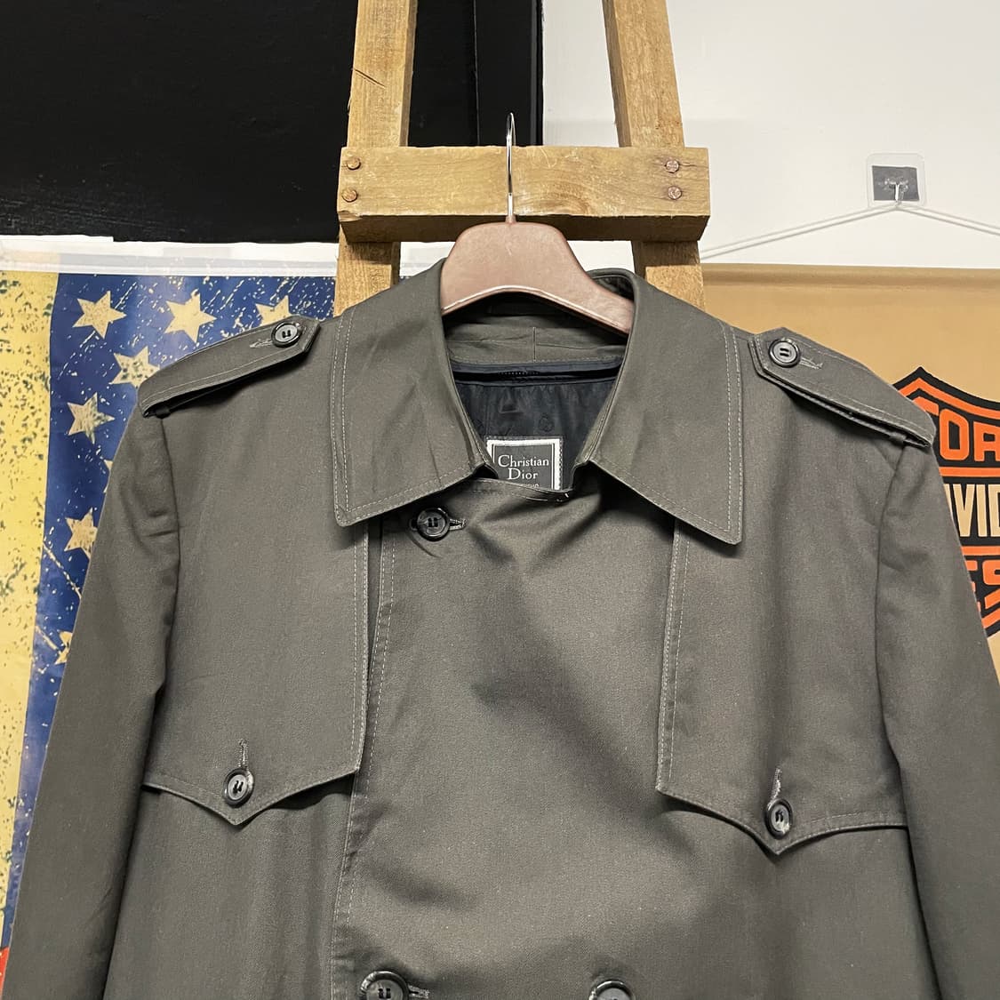 크리스찬 디올 무슈 내피 트렌치 코트 하이엔드 명품 코트 상품이미지3