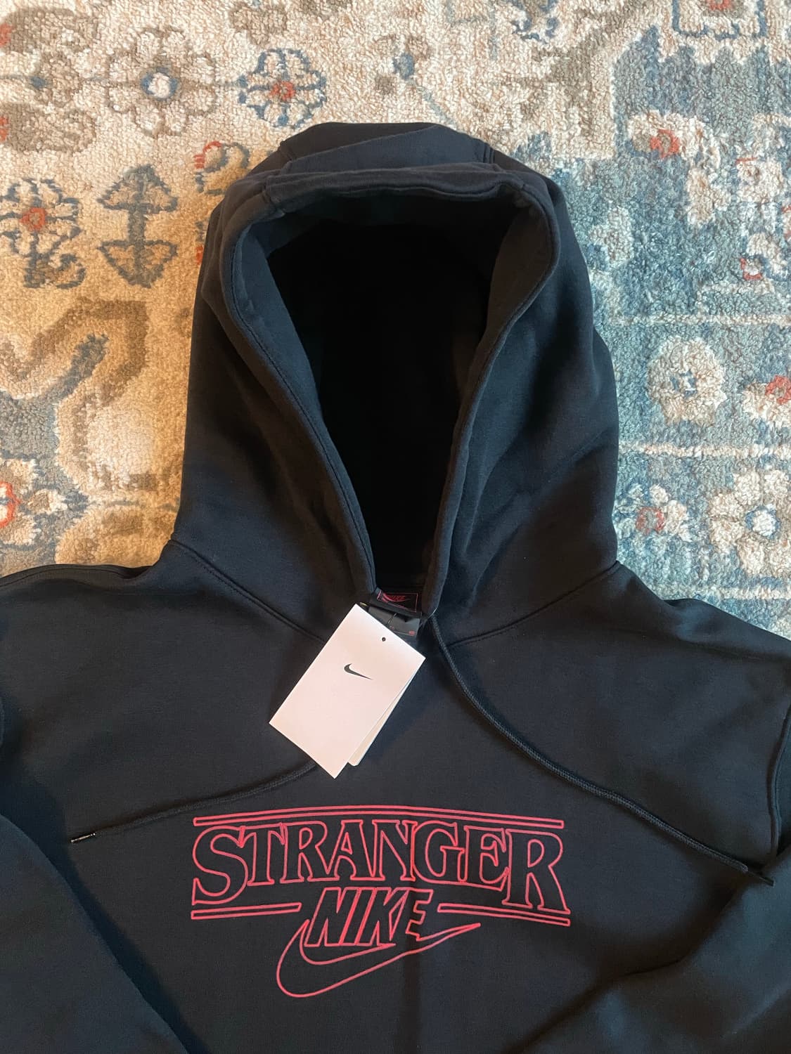 나이키 x 기묘한 이야기 NRG 클럽 SN 풀오버 후드(새제품. XL) 상품이미지2