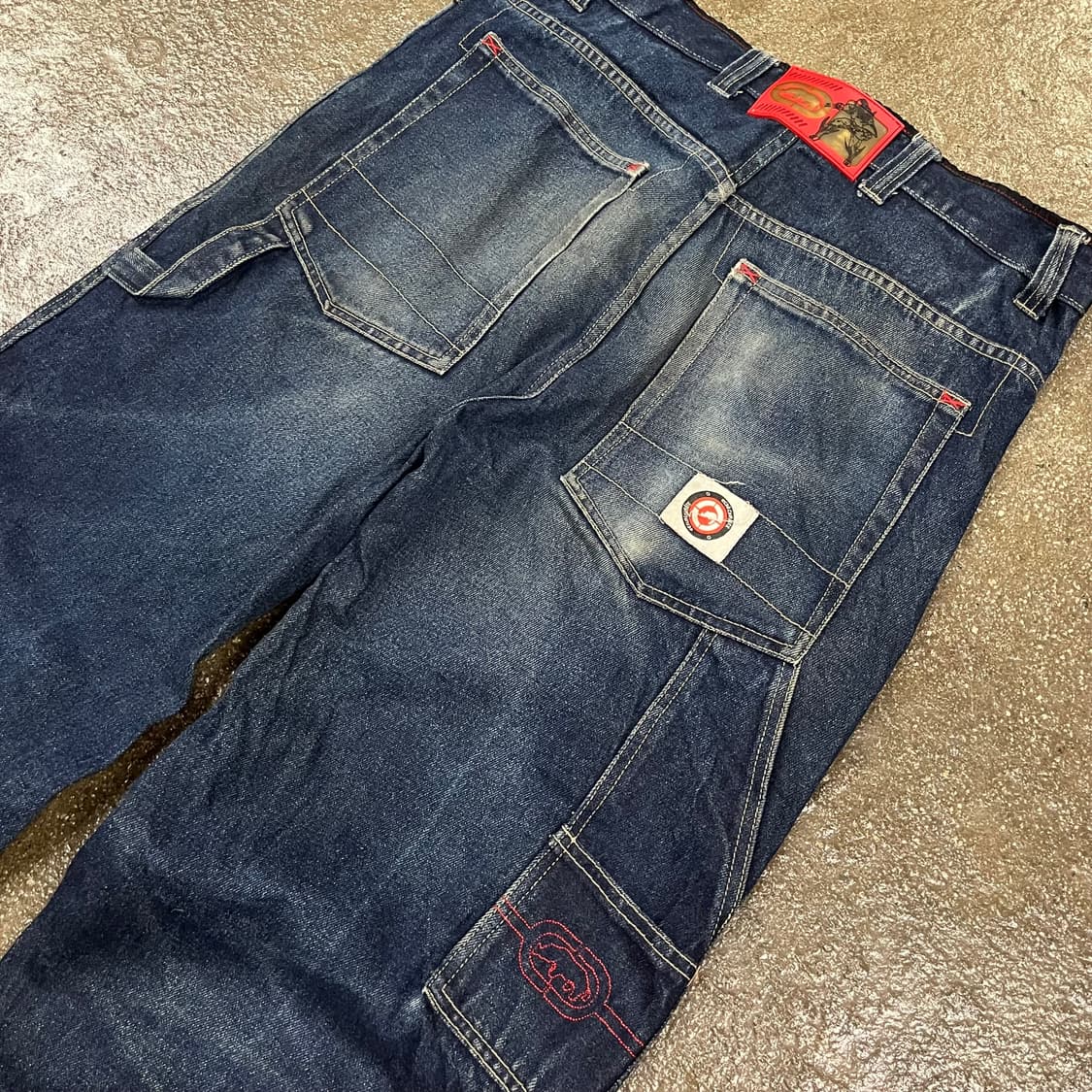 00s Ecko 올드스쿨 데님 카펜터 팬츠 (35“) 상품이미지3