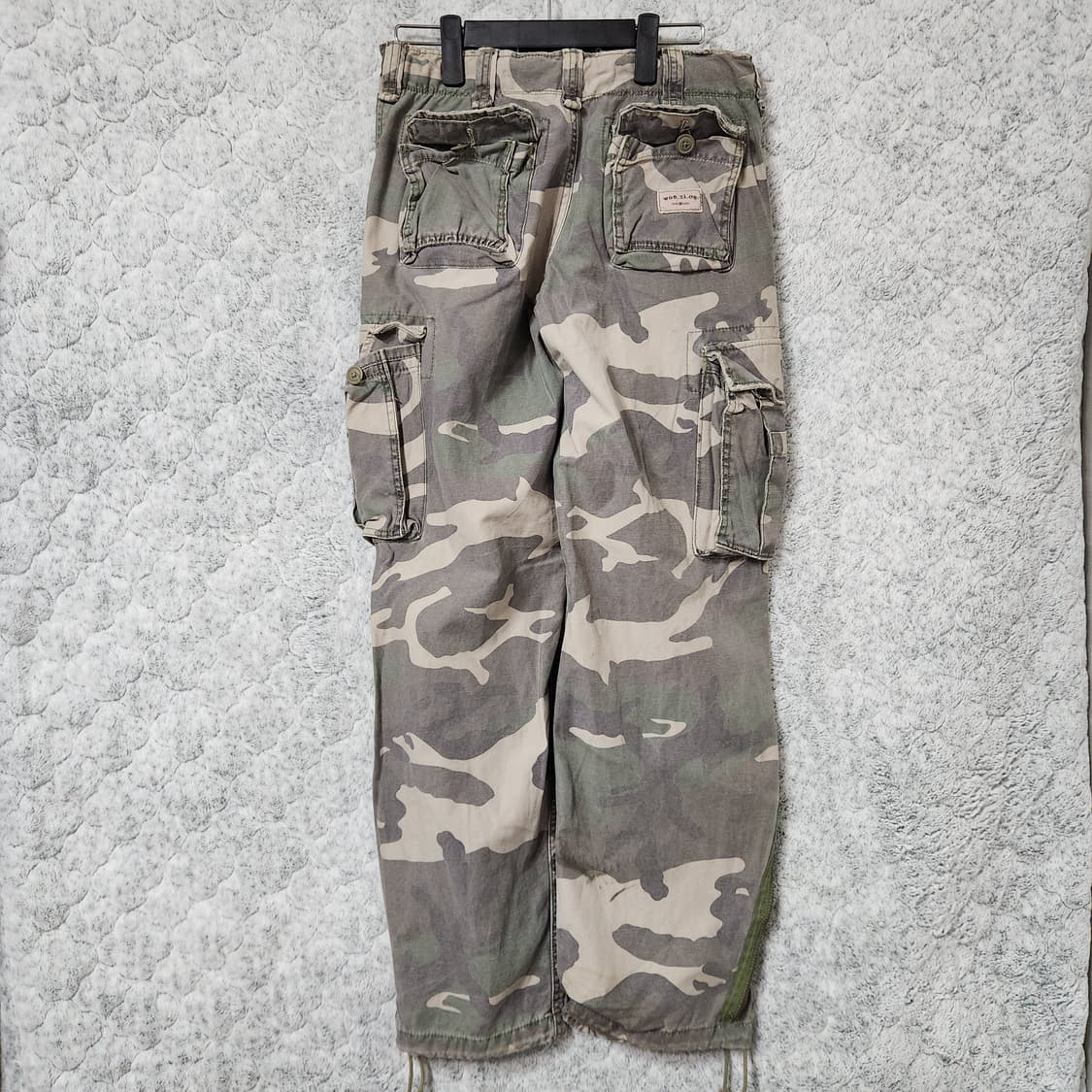 H446 [2] Wonzion 빈티지 카모 카고 팬츠 상품이미지5