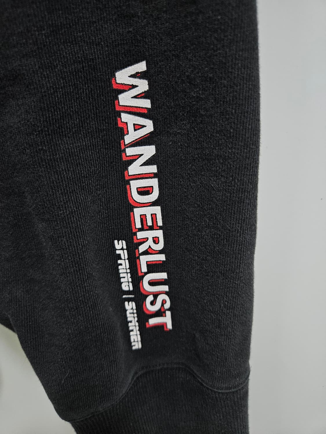 앤더슨벨 월드투어 후드티 블랙 L 상품이미지3