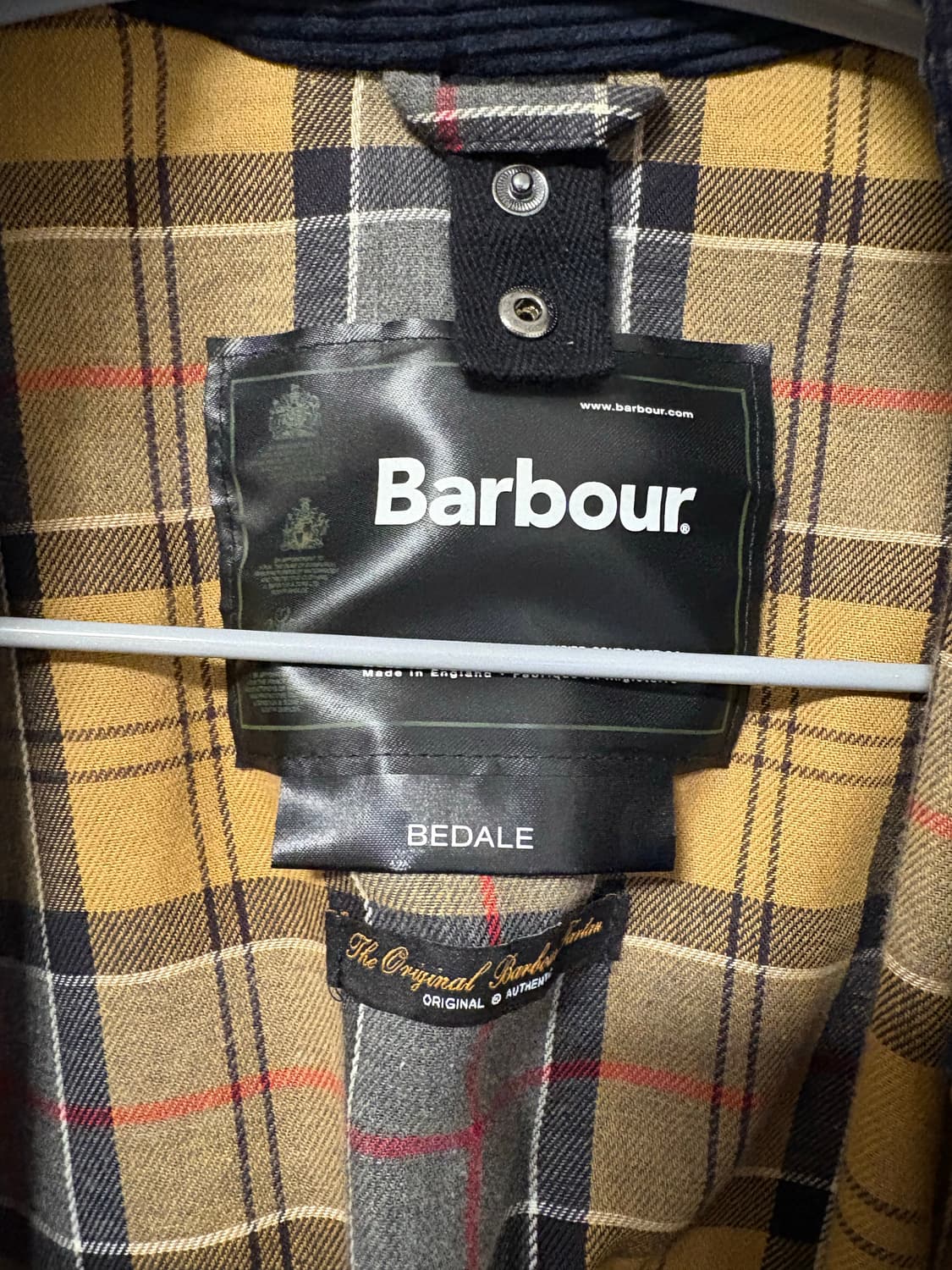 바버 비데일 네이비 40 상품이미지3