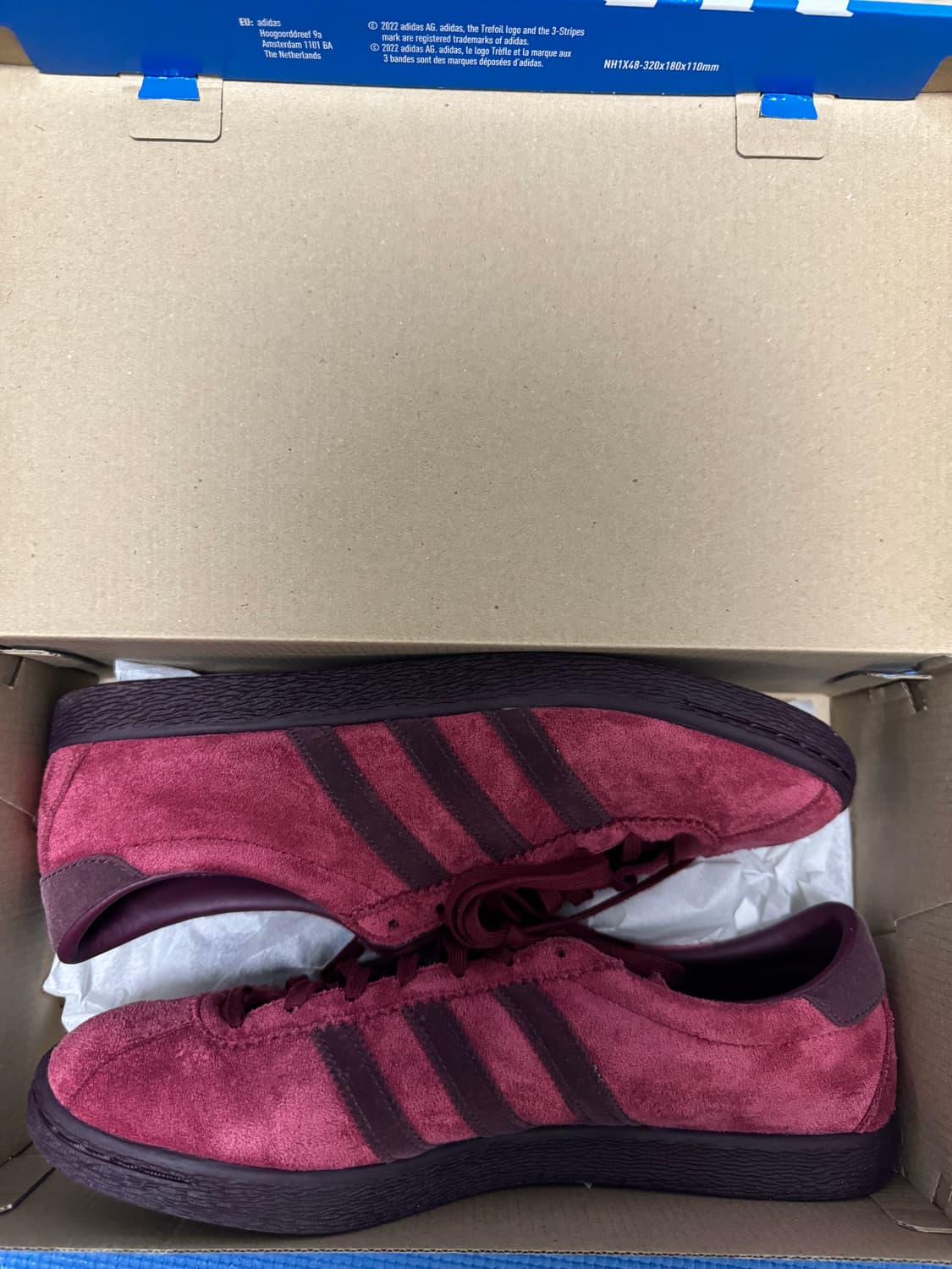 아디다스 토바코 그루엔 컬리지에이트 버건디 290 상품이미지1