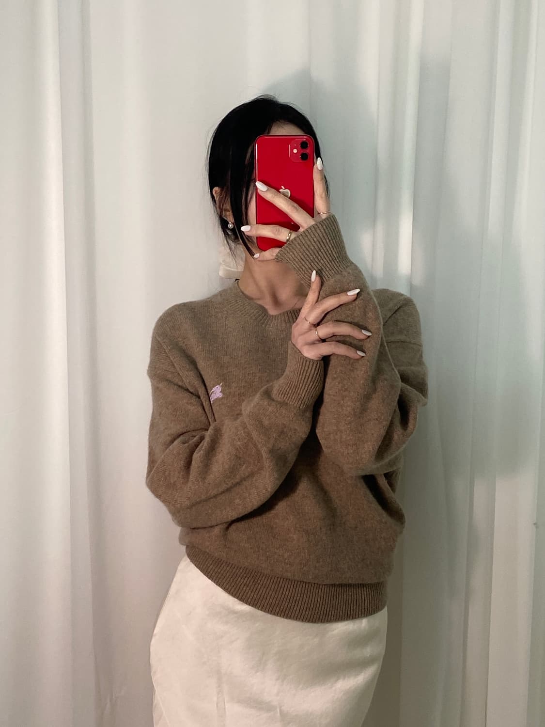 버버리 기마로고 니트 상품이미지2