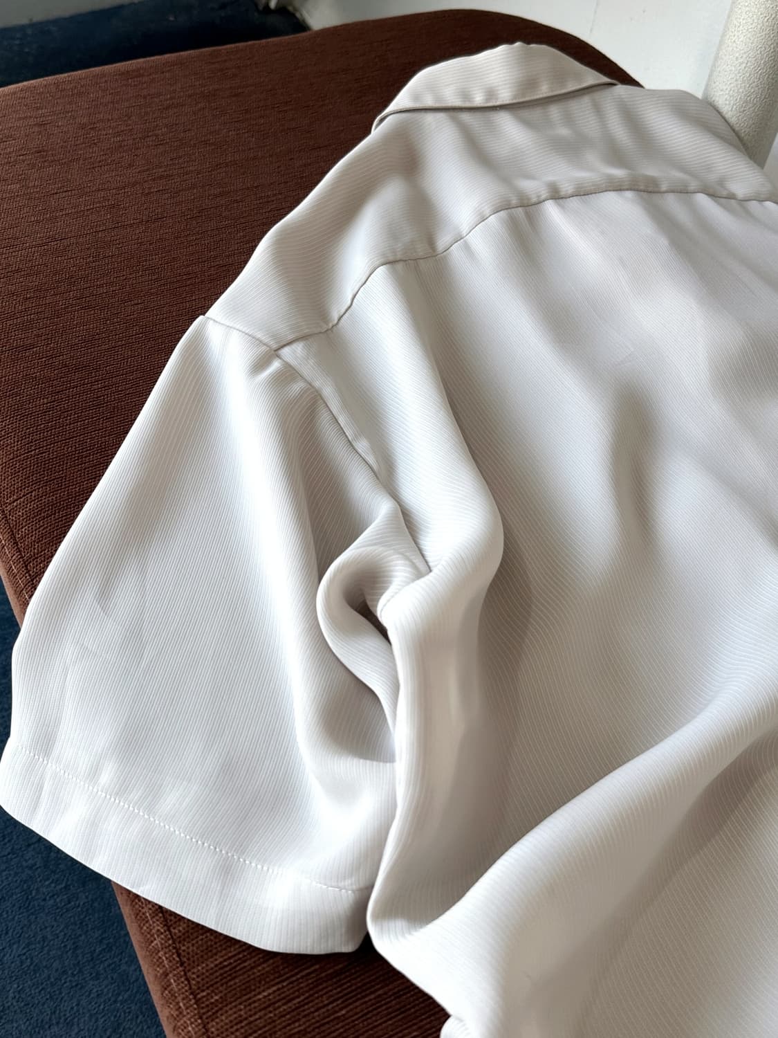 High count poly woven H/S shirt 상품이미지10