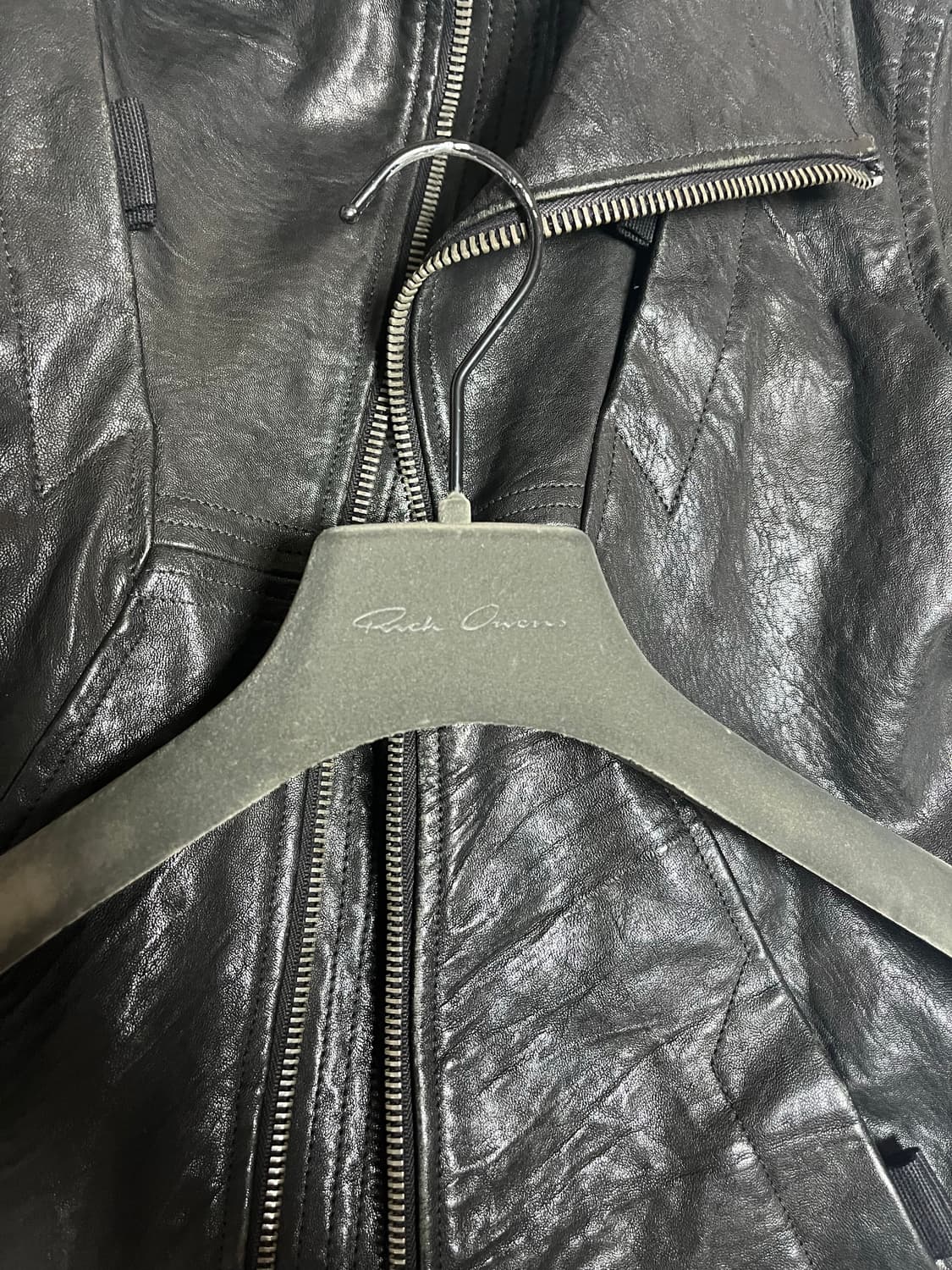 [S] 릭오웬스 09FW 크러스트 워시드 램 지오 자켓 상품이미지9