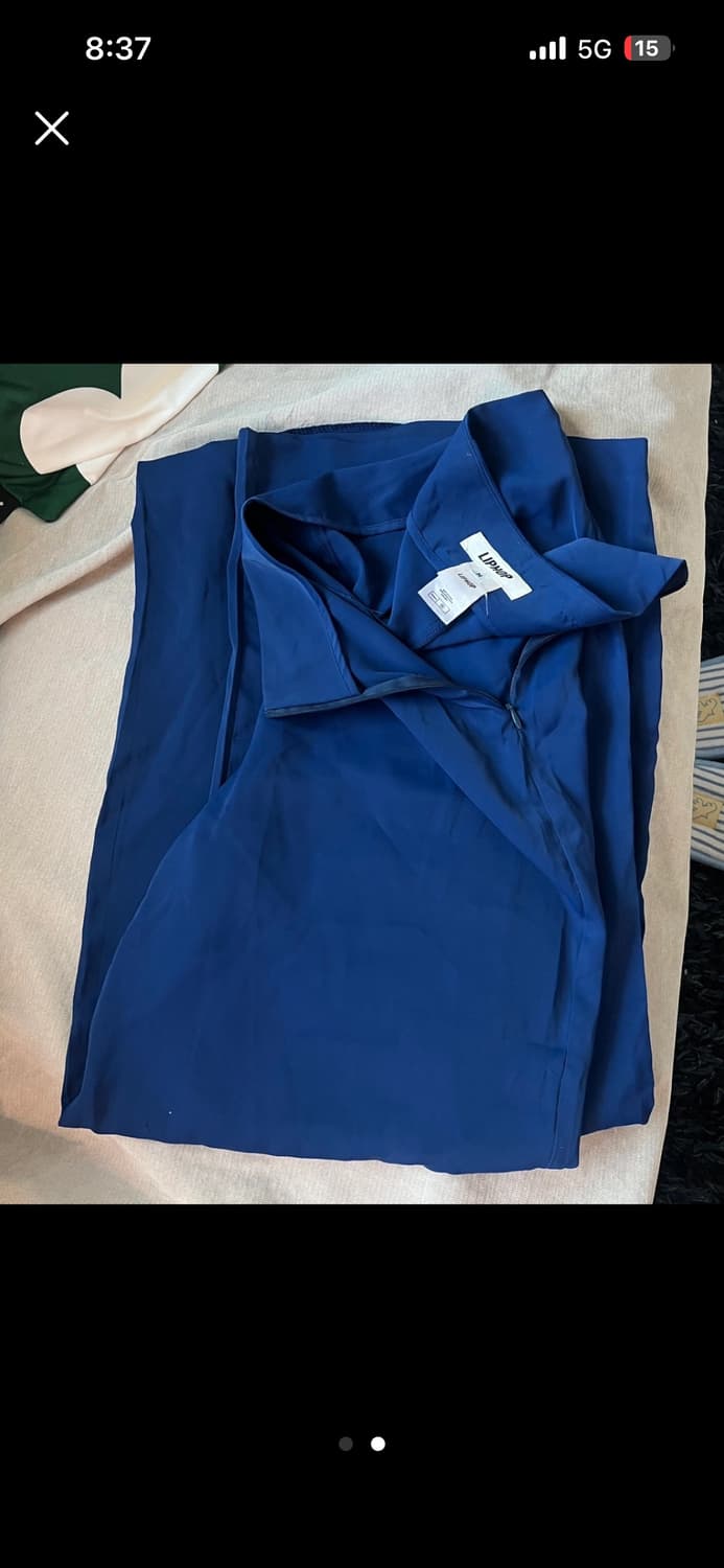 LIPHOP 립합 코발트블루 와이드팬츠 M 상품이미지2