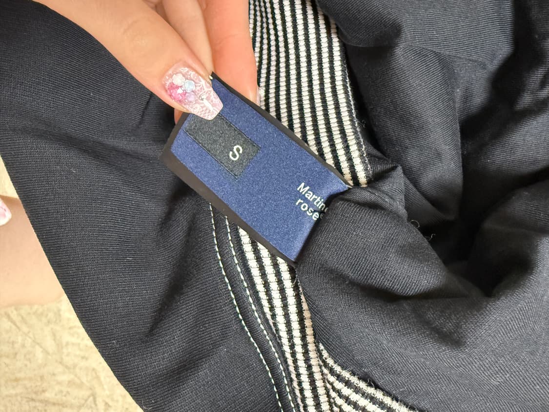 마틴로즈 로즈 폴로 넥 크루 맨투맨 s 상품이미지5