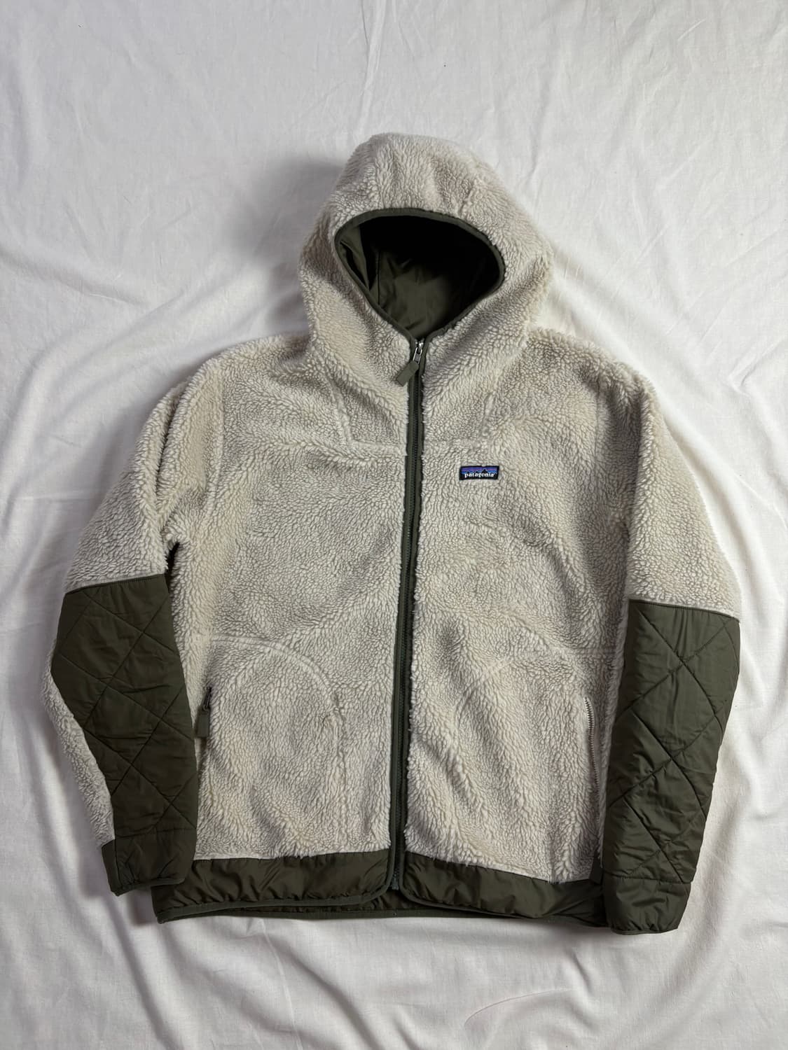 Patagonia 파타고니아 울리스터 플리스 네츄럴 올리브 자켓 M 상품이미지1