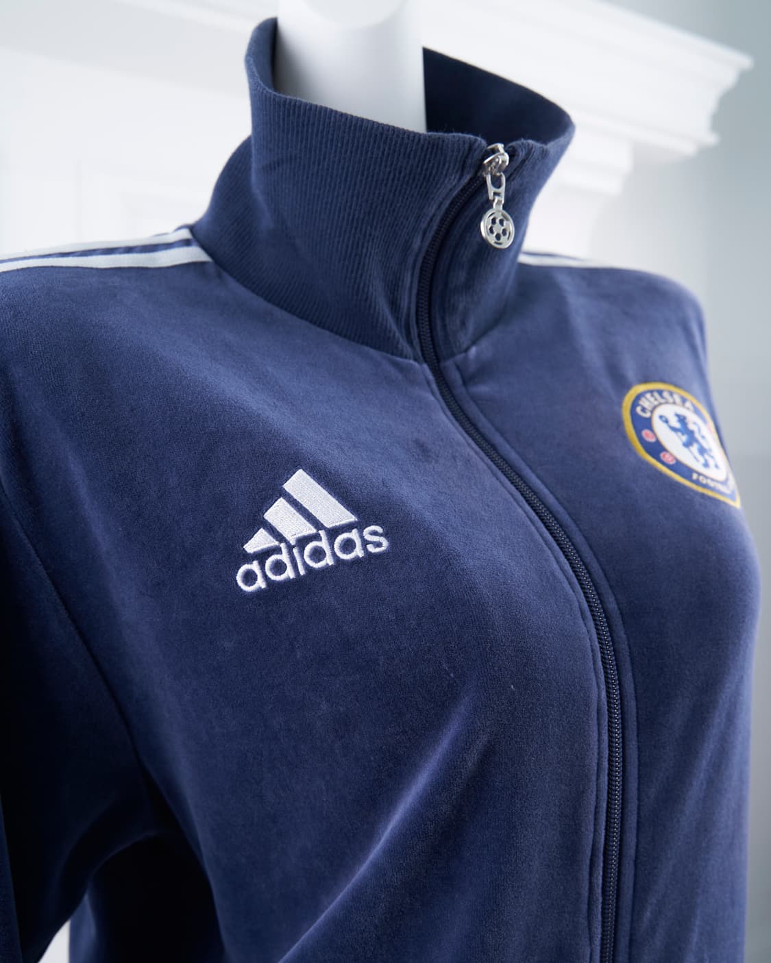 Adidas 첼시 져지 벨벳 네이비 트랩탑 상품이미지5