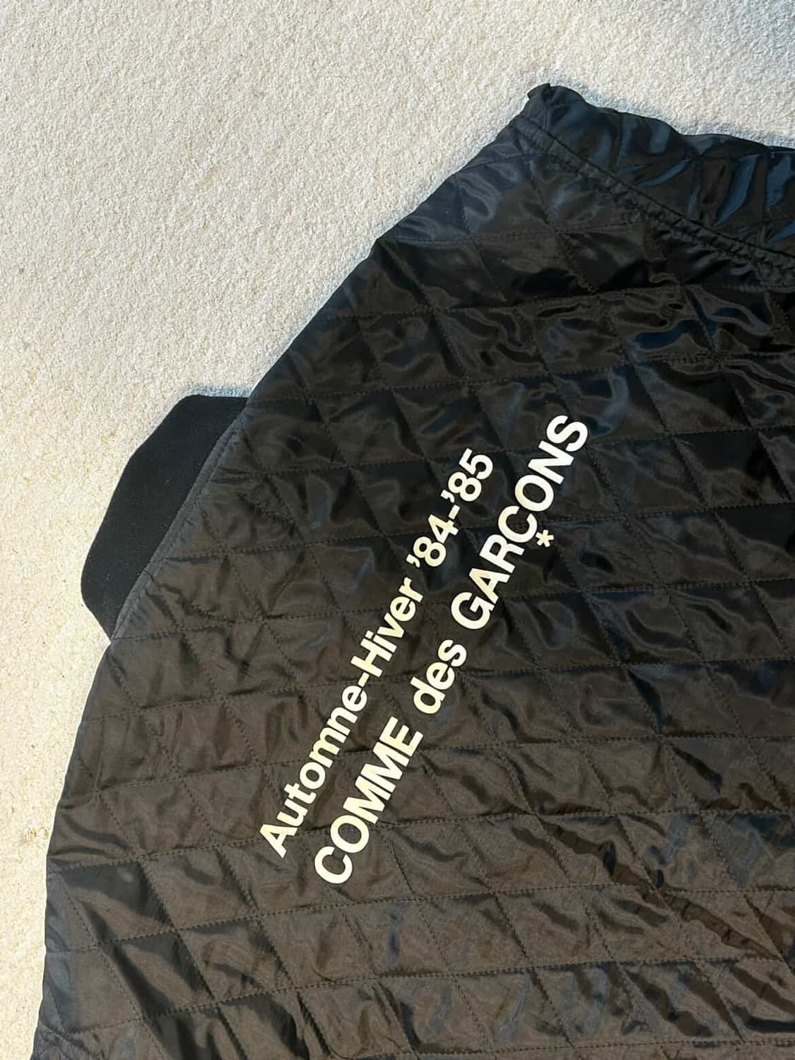 꼼데가르송 퀼티드 스태프 블루종 상품이미지2