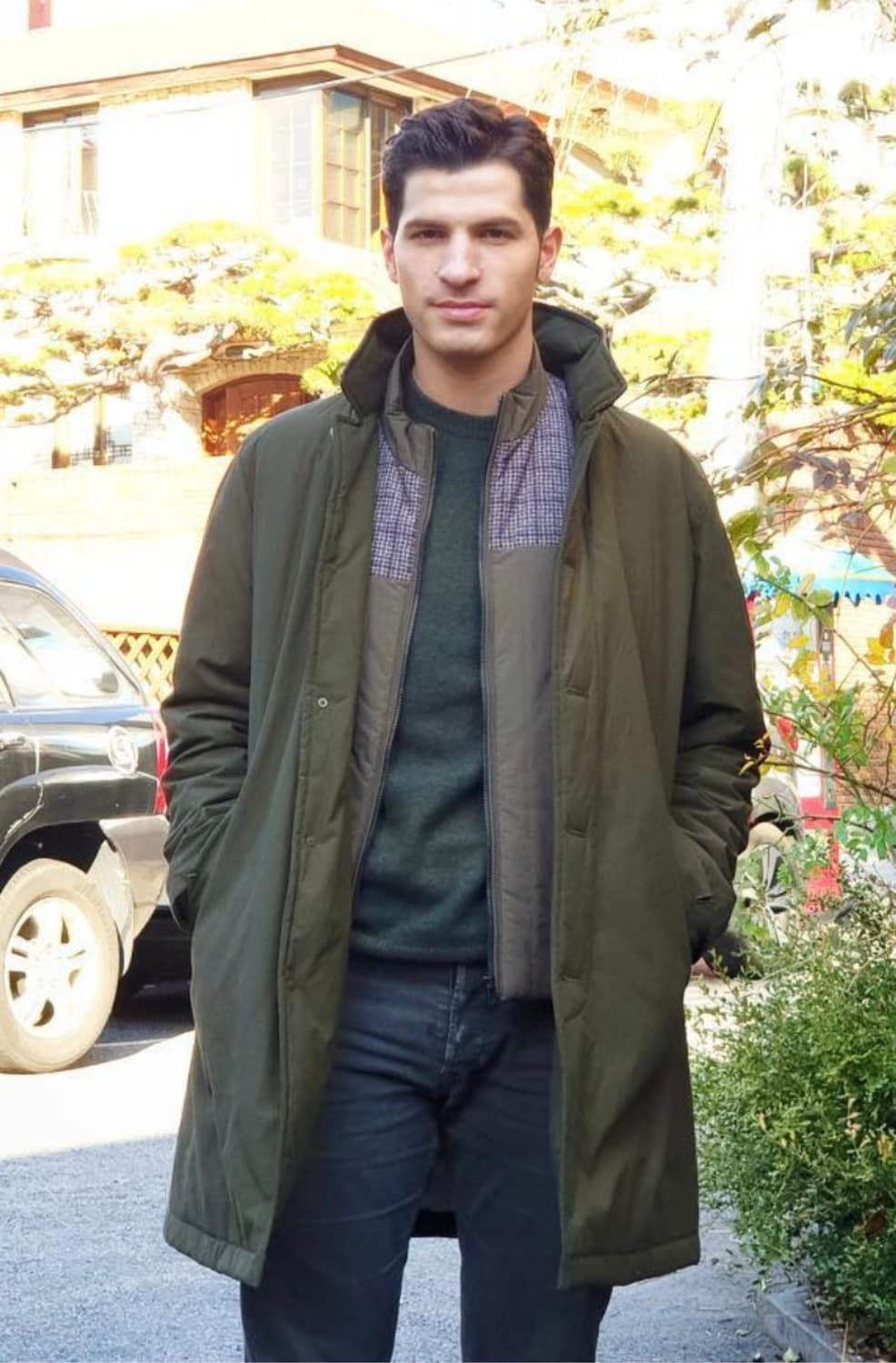 알베르토몬디 2in1 헨리코튼 클래식 파일럿코트(구스다운자켓) 판매 상품이미지2