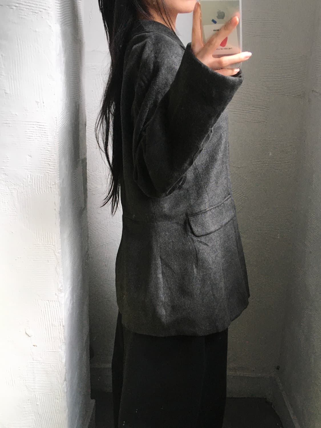 Moschino 모스키노 차콜 블레이저  상품이미지3