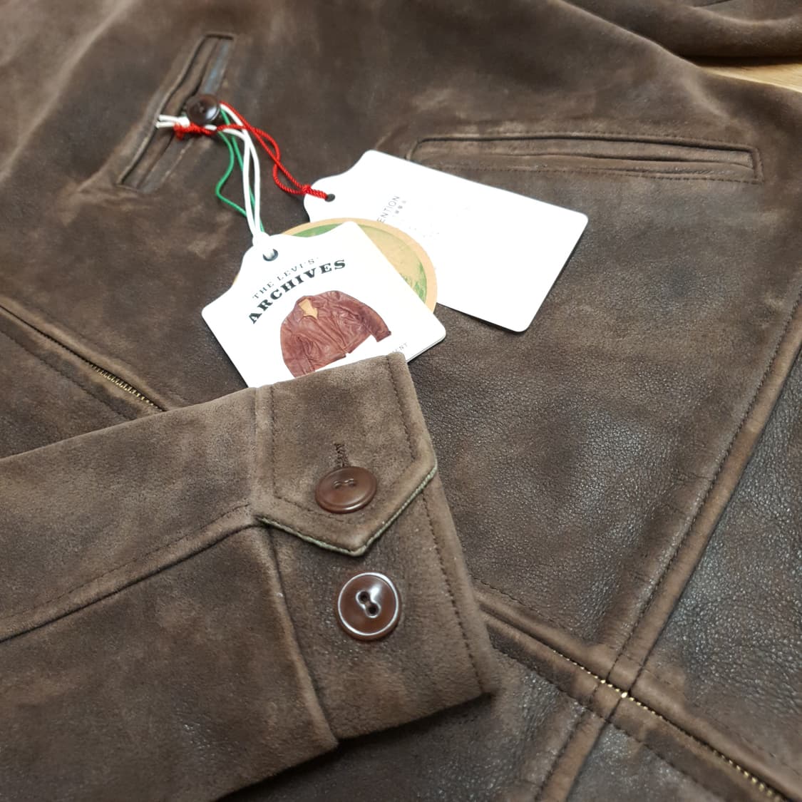 (M)리바이스 LVC 리버시블 레더 자켓 상품이미지4