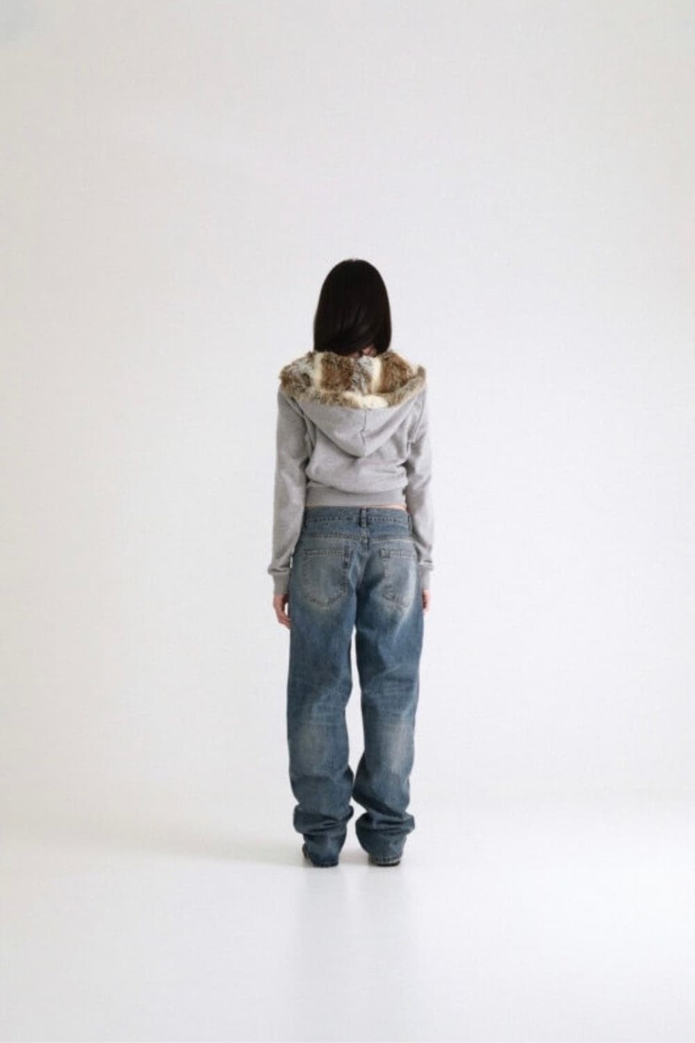 세틀포문 퍼 후드집업 상품이미지10