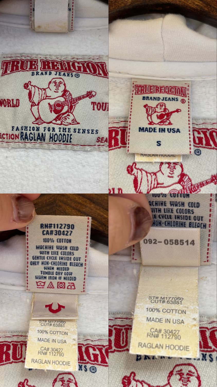 트루릴리전 후드집업 상품이미지10