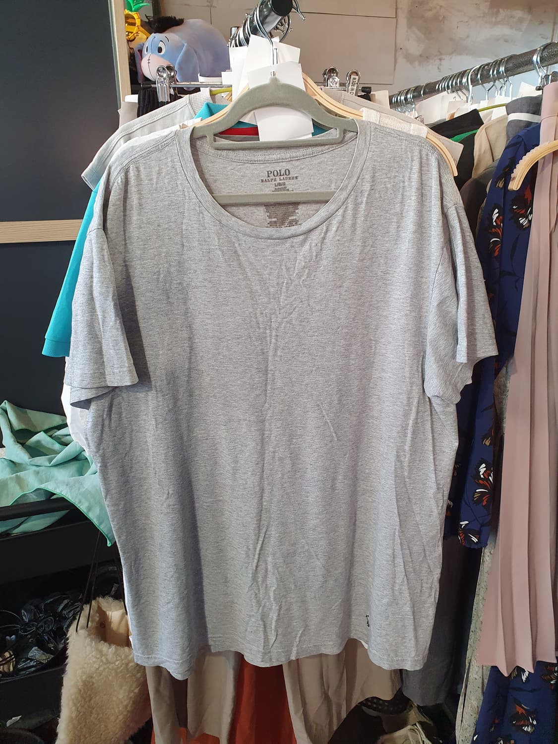 폴로 랄프로렌 회색 반팔 티셔츠 110사이즈 상품이미지1