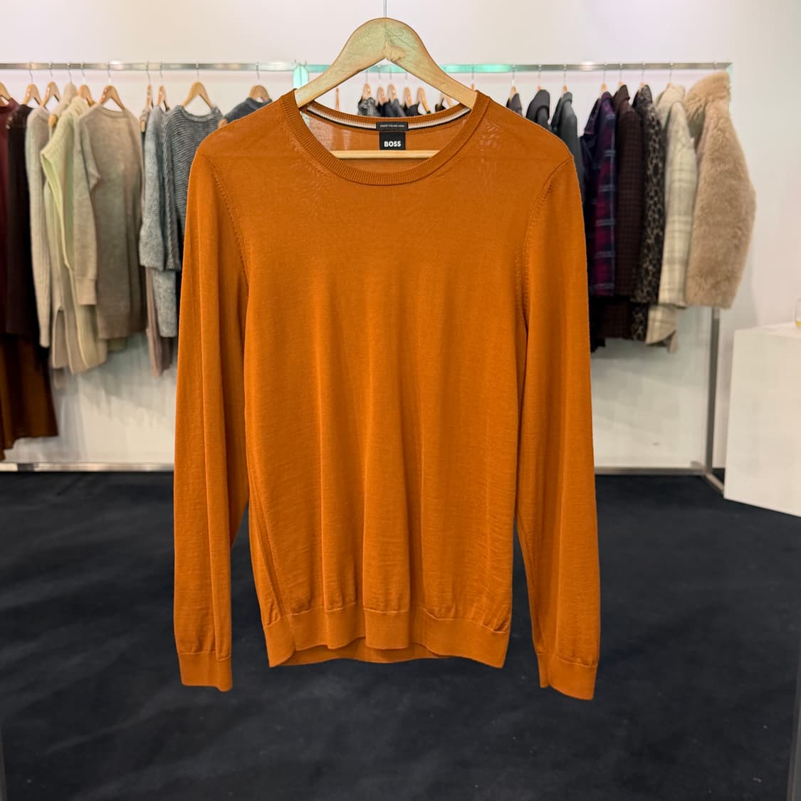 [L] 휴고보스 울100% 니트  상품이미지1