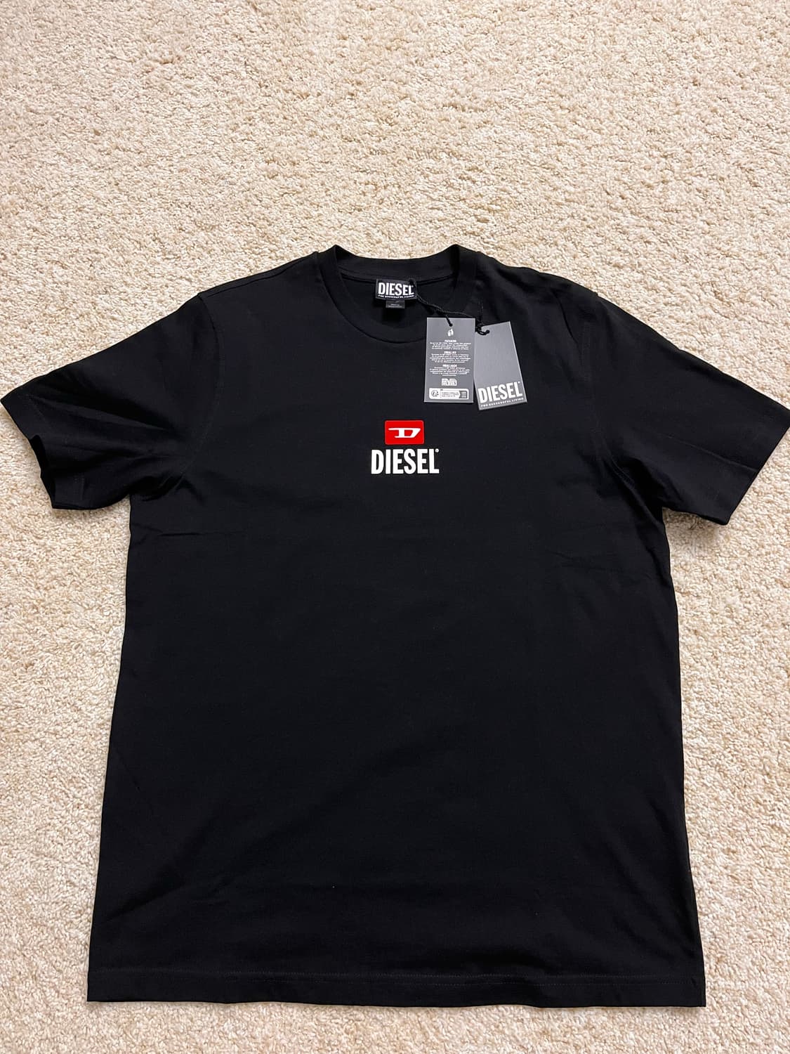 [USA 라인] 디젤 Diesel 반팔티, T-DIEGO-LOGO 상품이미지4