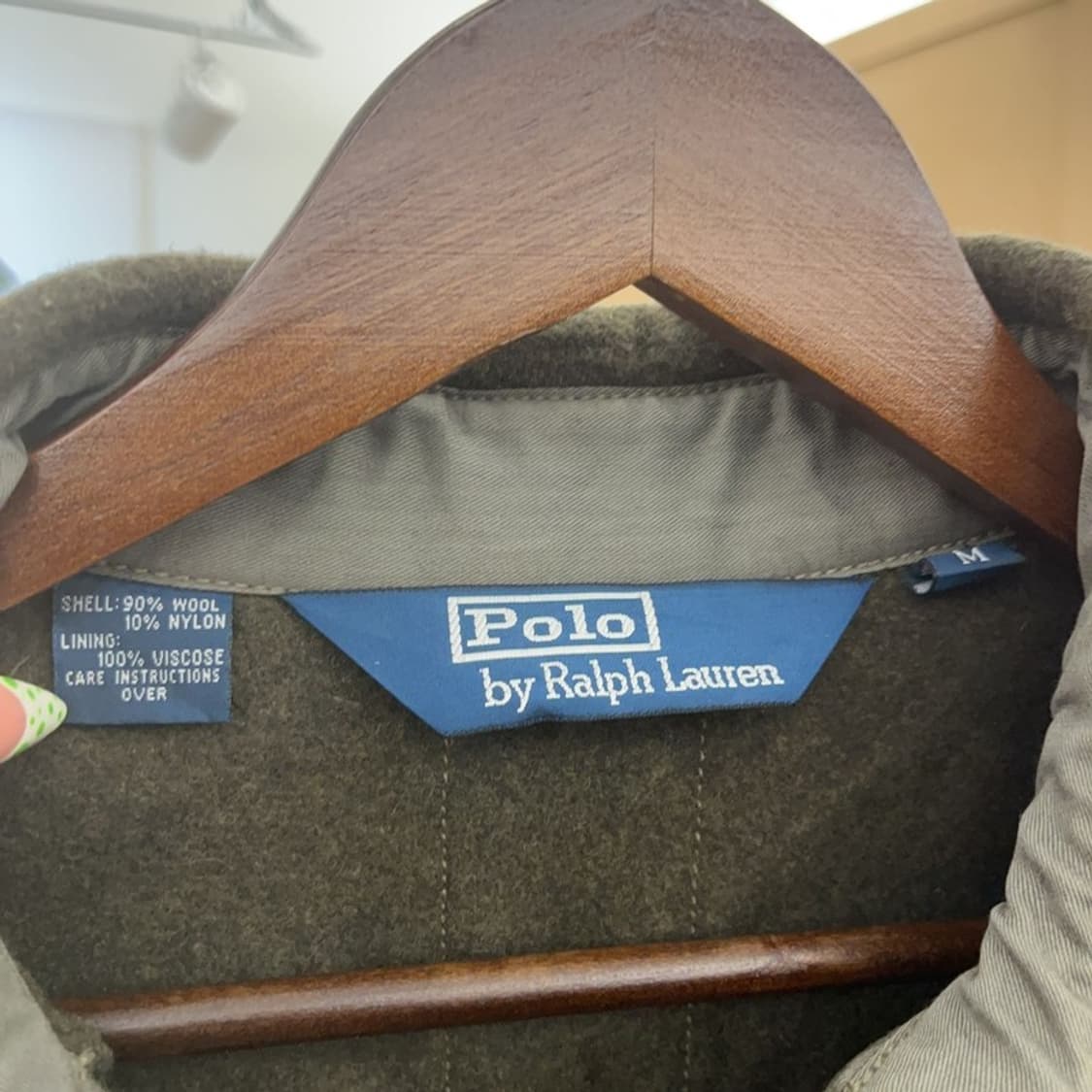 폴로 랄프로렌 90's 밀리터리 사파리 헌팅 워크자켓 M C09302 상품이미지5