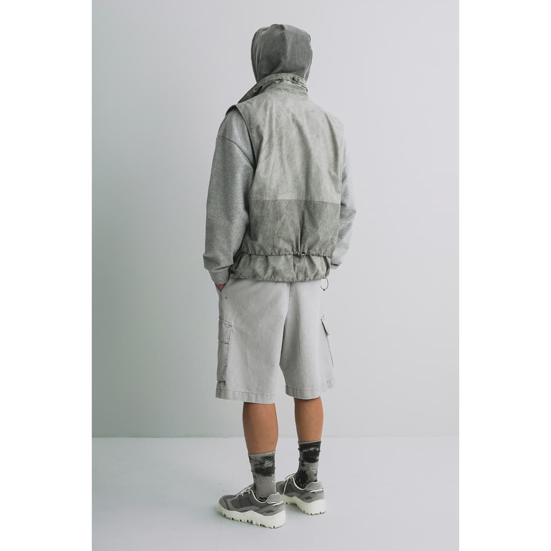 [100] 커스텀멜로우 25ss 하이넥 베스트 그레이 상품이미지10