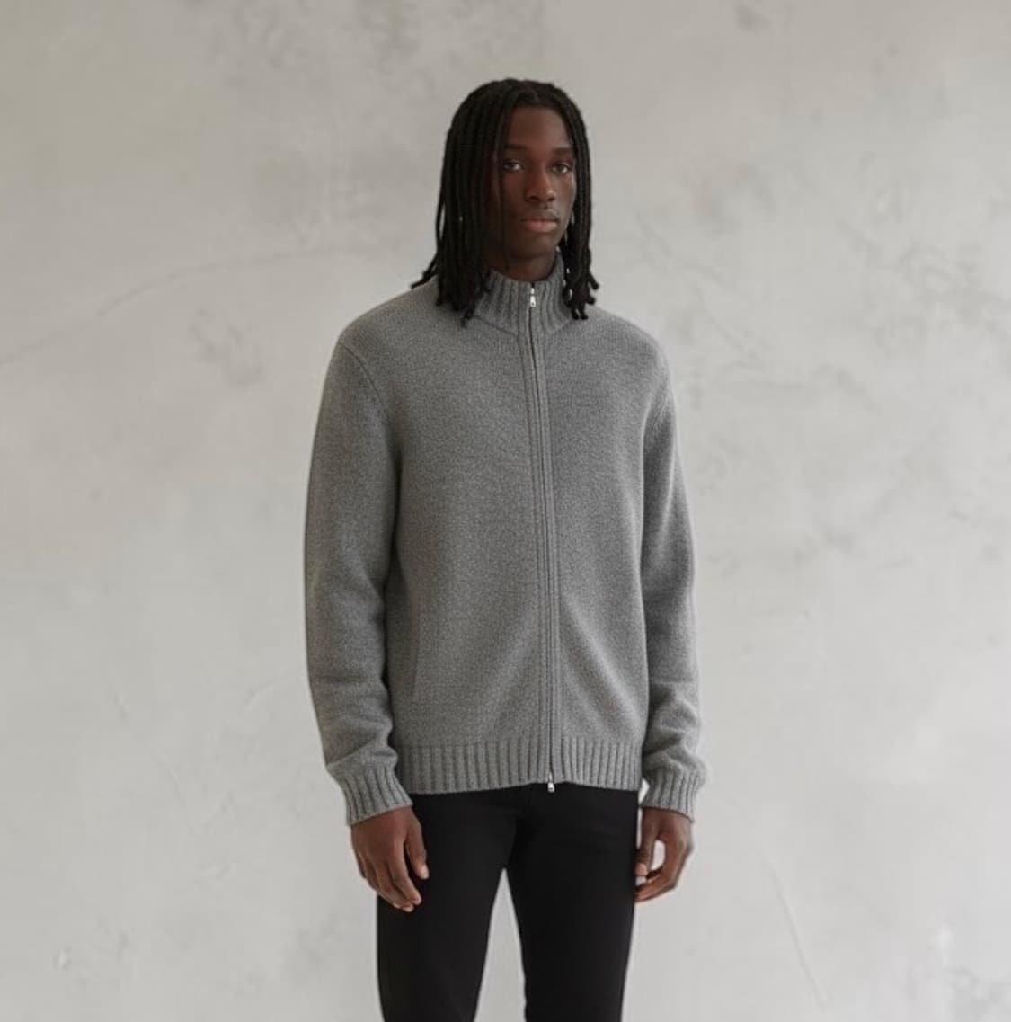 54/ 로로피아나 베이비 캐시미어 니트 집업 상품이미지2