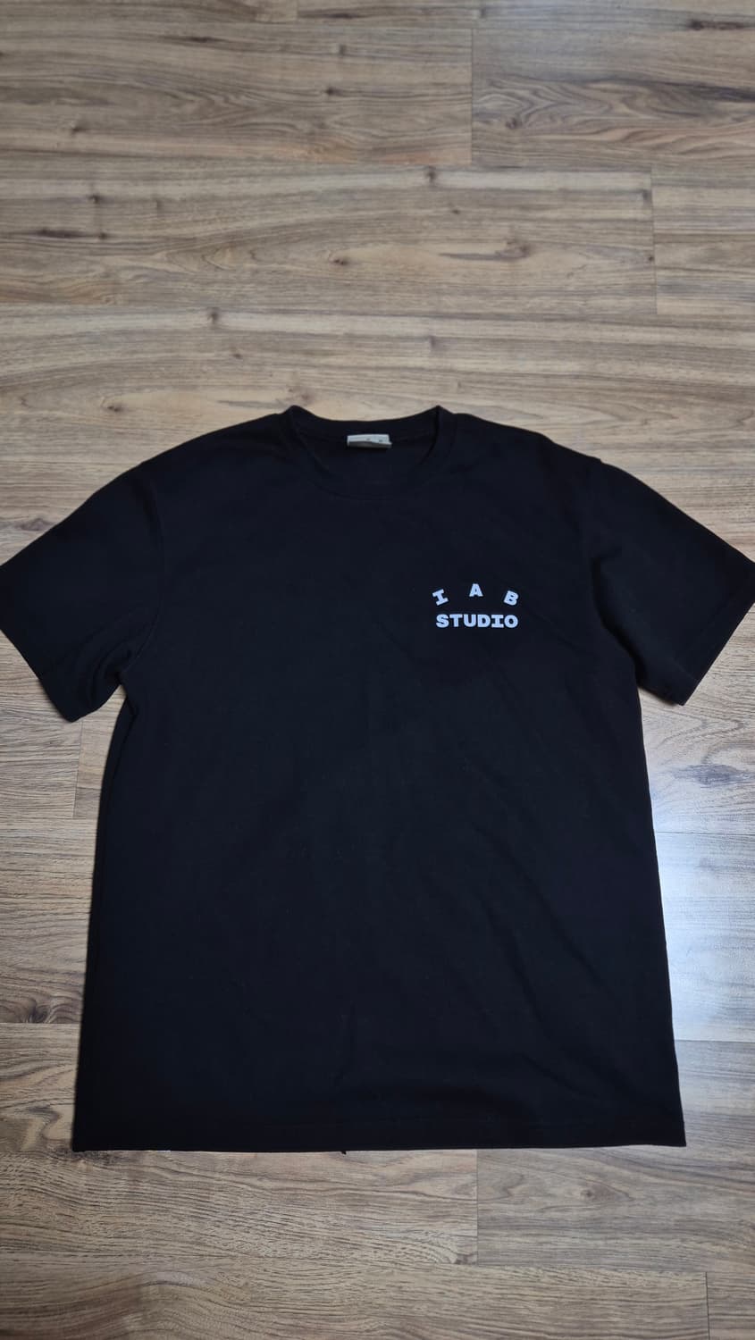 IAB STUDIO 10주년  반팔 티셔츠 블랙 L 상품이미지1