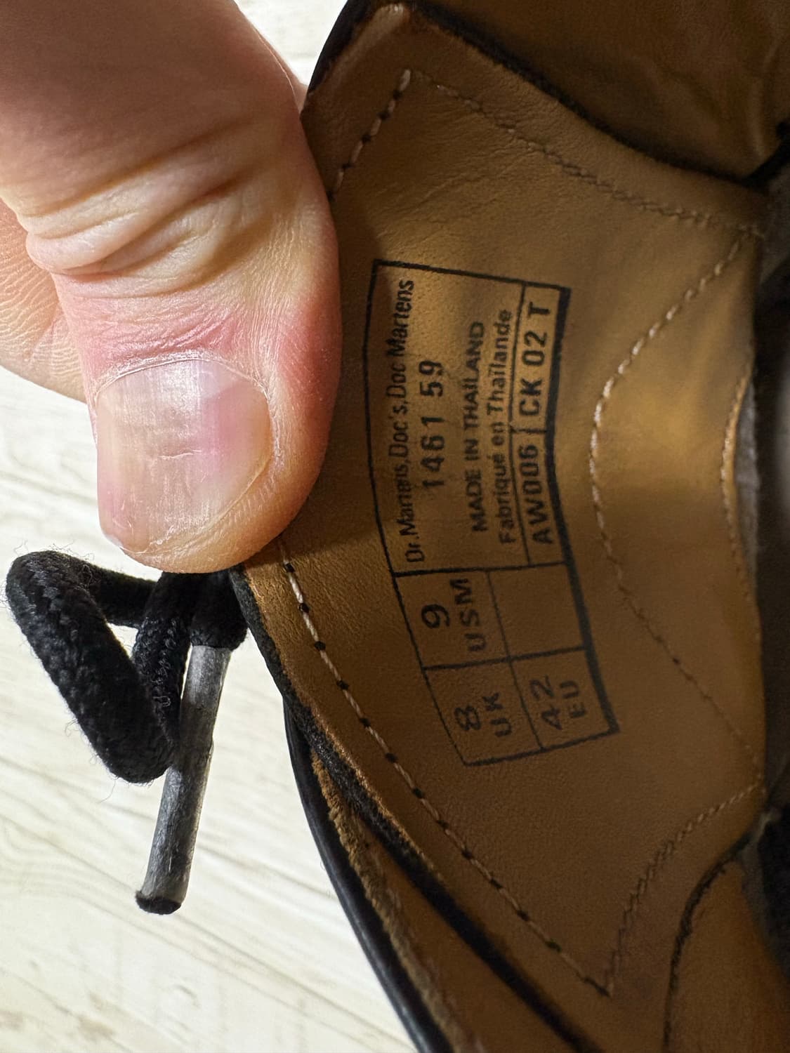닥터마틴 1461 3홀 스무스 270 상품이미지7