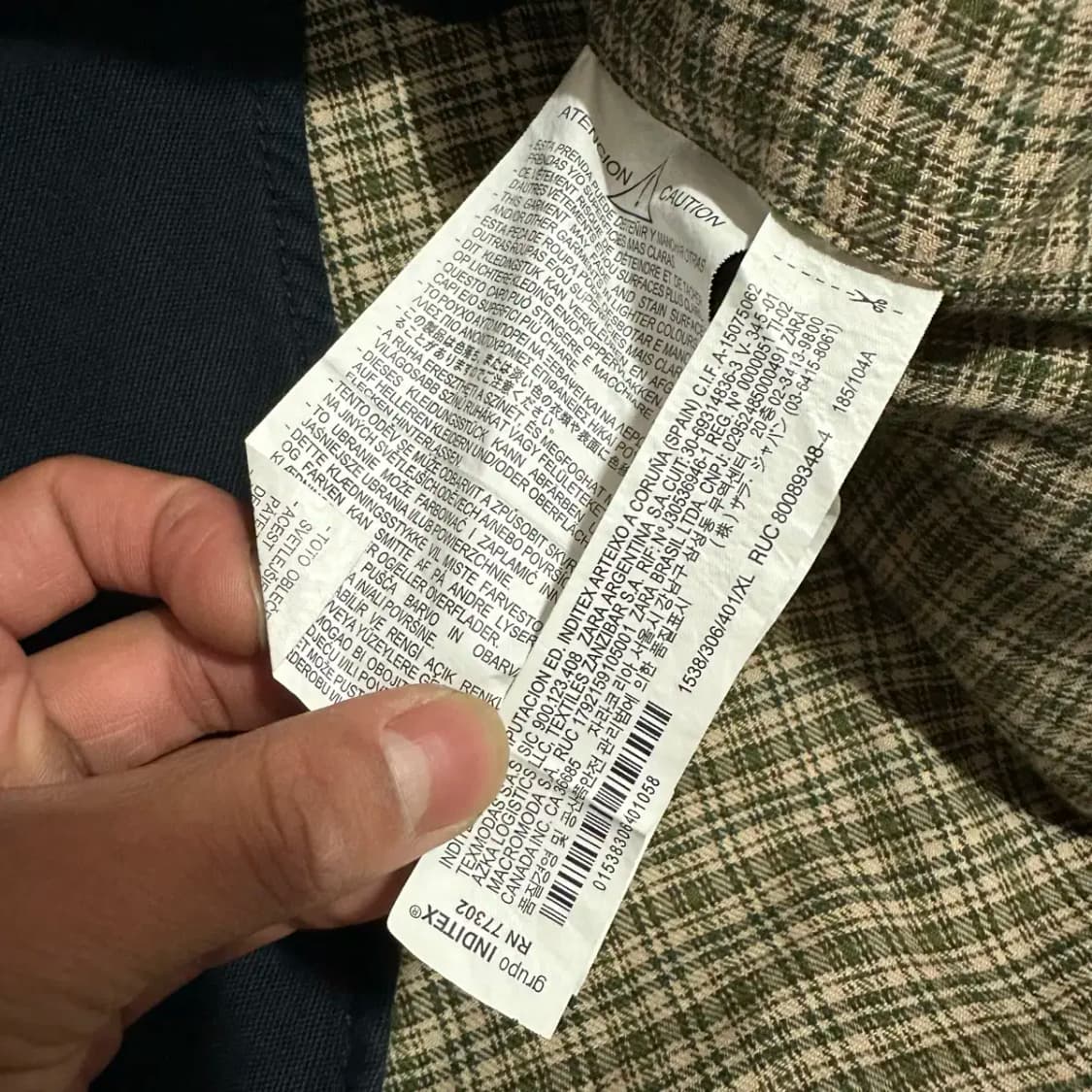 자라 자켓 오버핏 XL 상품이미지3