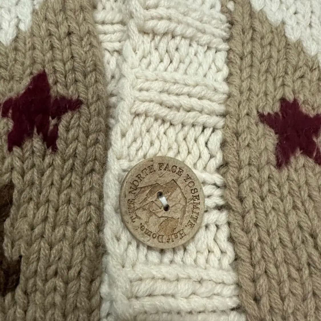 노스페이스 코위찬 hand knit 가디건 m 95 상품이미지3