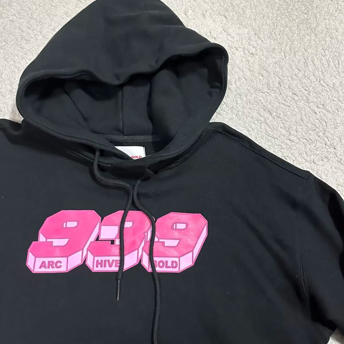 아카이브볼드 후드티 s 상품이미지2
