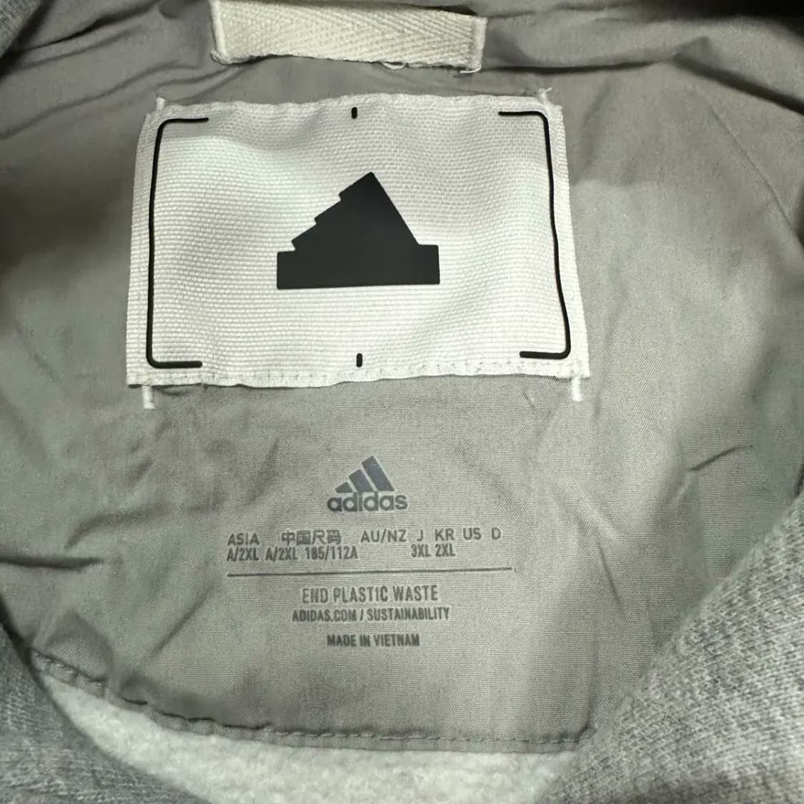 아디다스 후드티 기모 2xl 상품이미지3