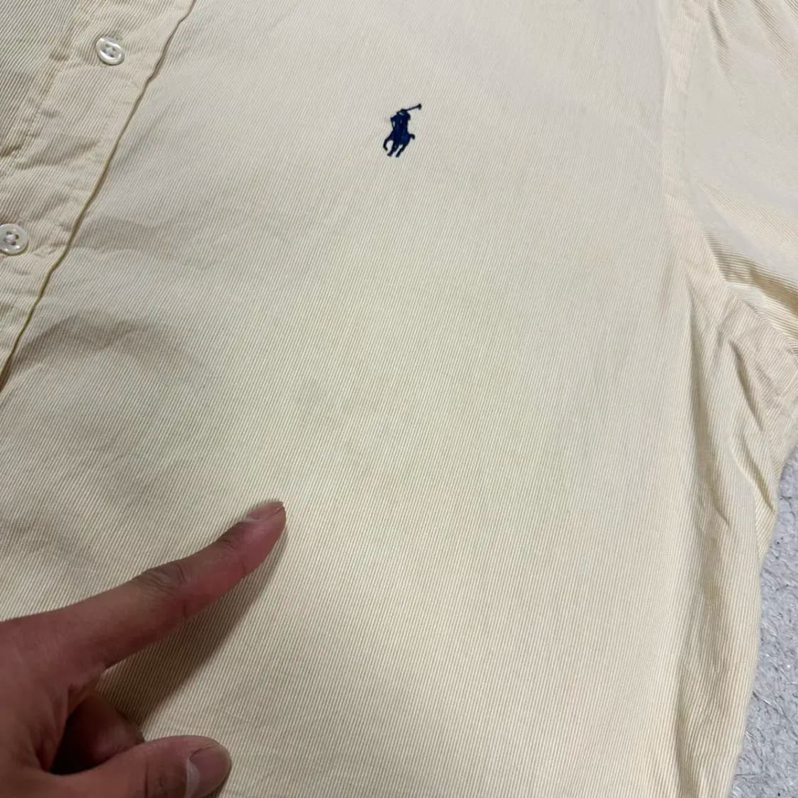 폴로 반팔 셔츠 오버핏 105 상품이미지2