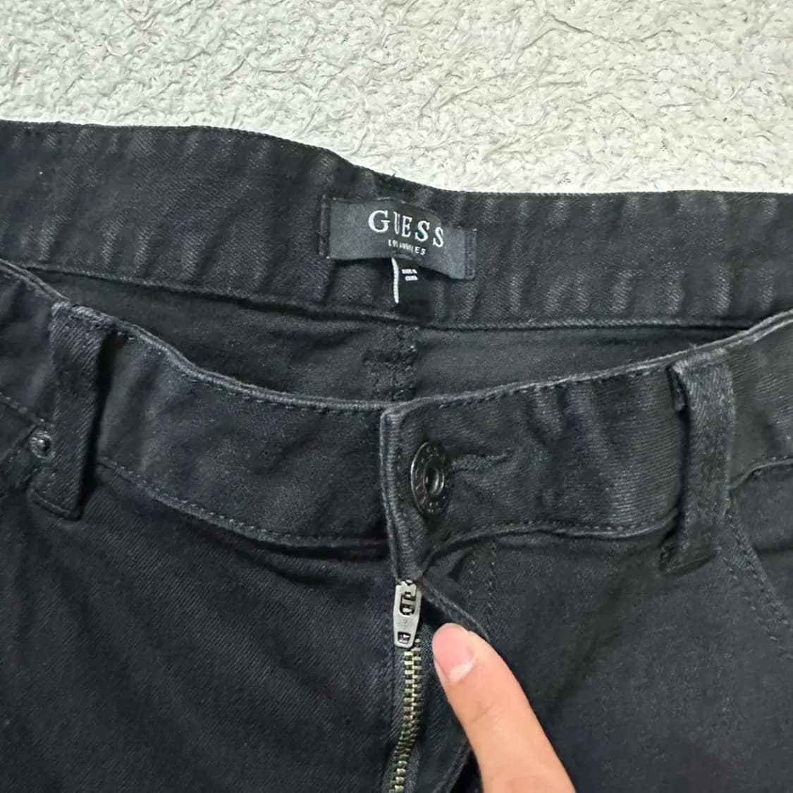 게스 블랙진 38인치 상품이미지2