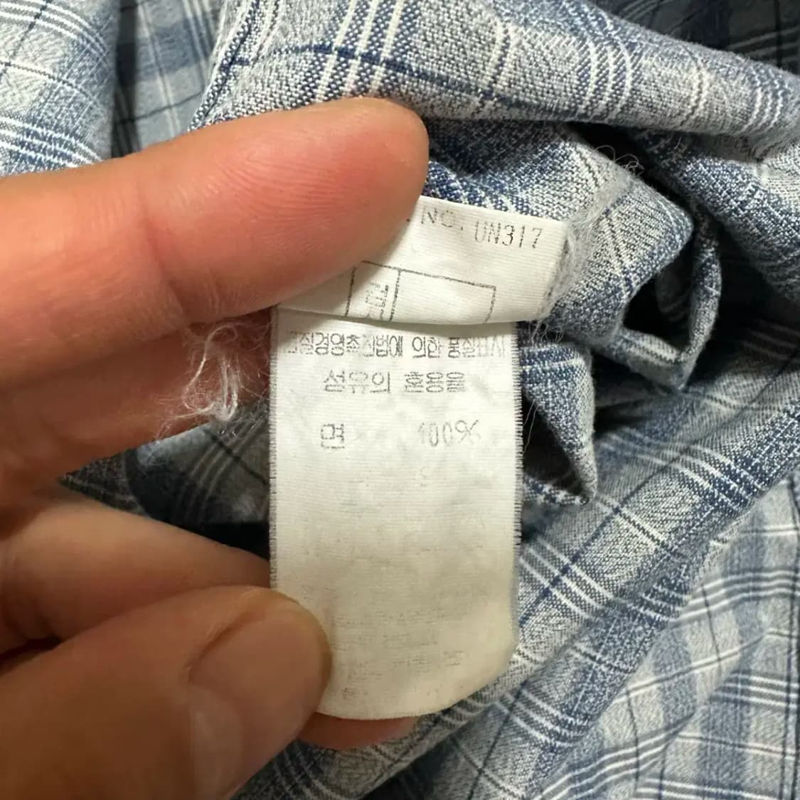 캘빈클라인 반팔 셔츠 체크 95 상품이미지4