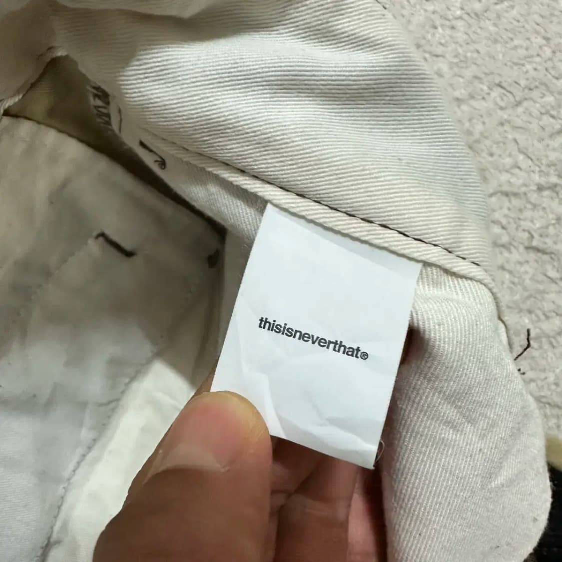 디스이즈네버댓 면바지 팬츠 m 33인치 상품이미지5