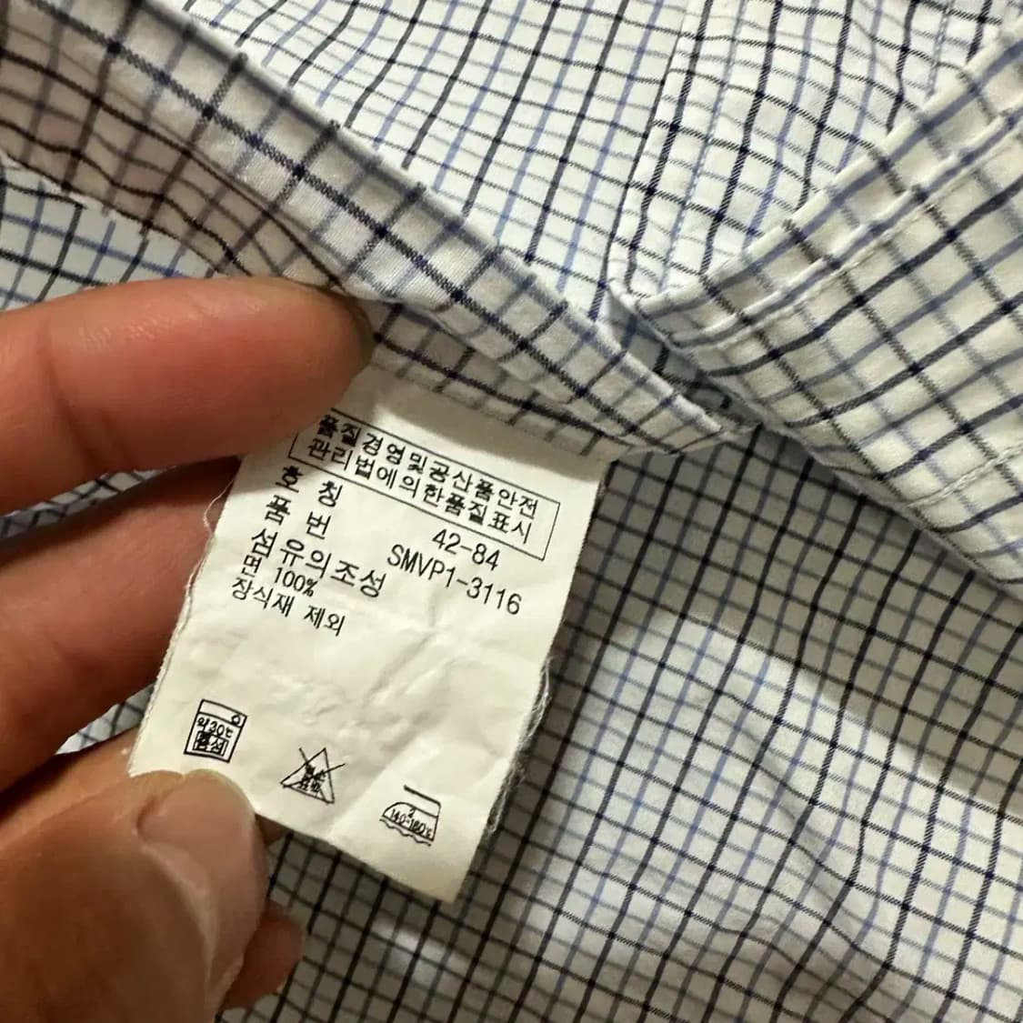 폴로 반팔 셔츠 체크 상품이미지4