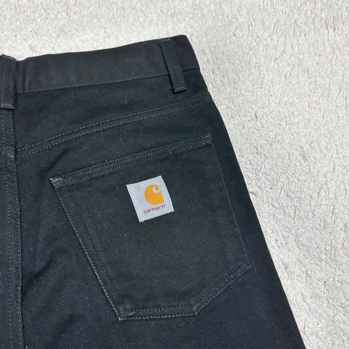칼하트 데님 팬츠 블랙 30인치 상품이미지6