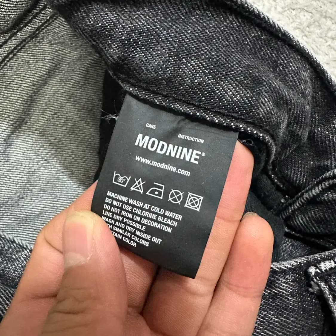 모드나인 청바지 데님 팬츠 29인치 상품이미지3
