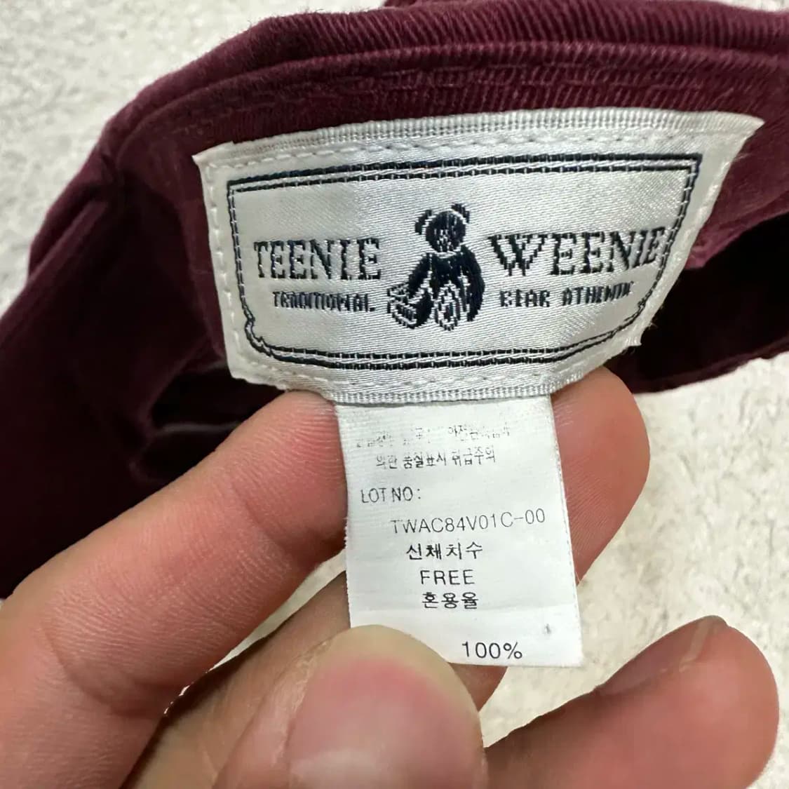 티니위니 볼캡 모자 상품이미지5