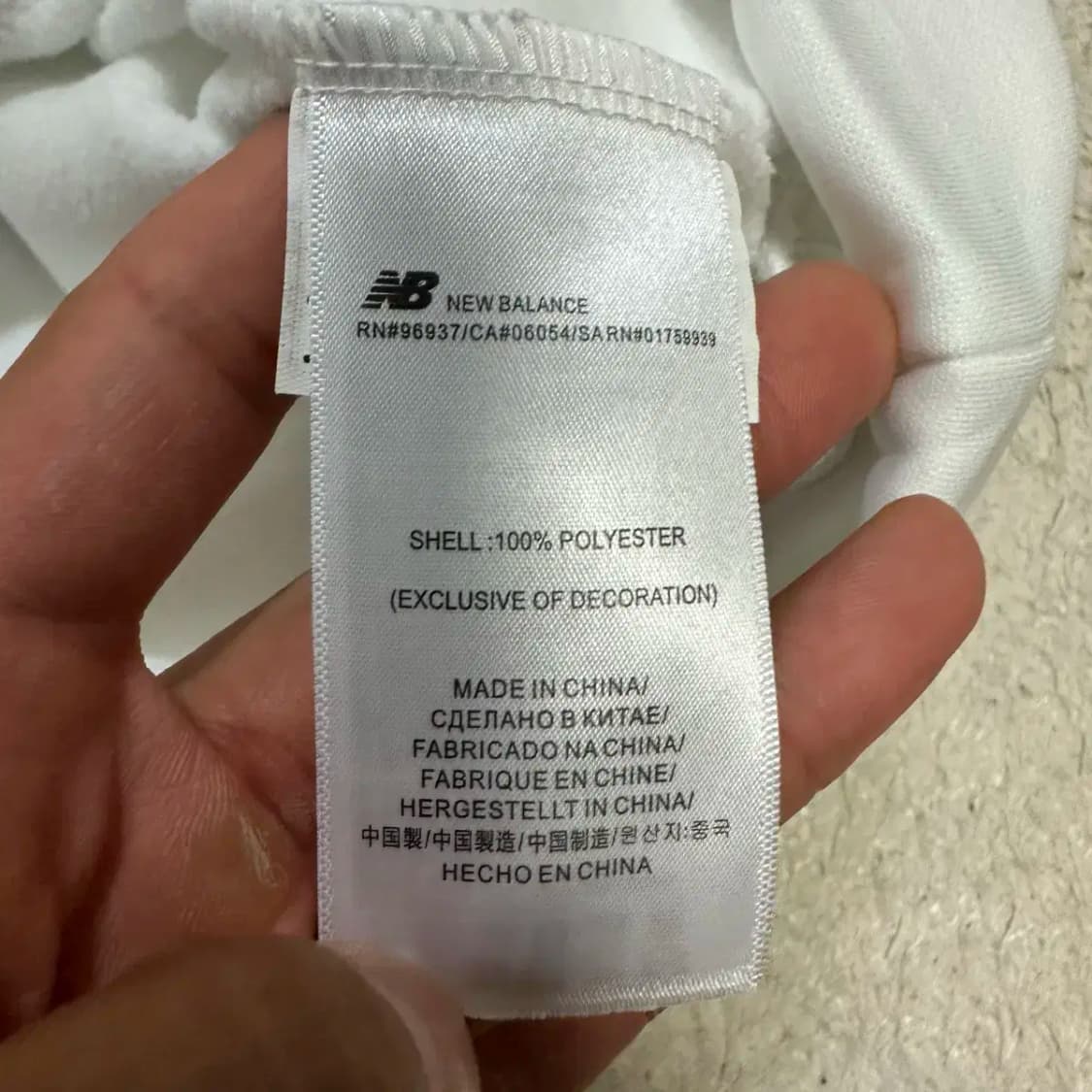 뉴발란스 후드티 기모 XL 상품이미지4