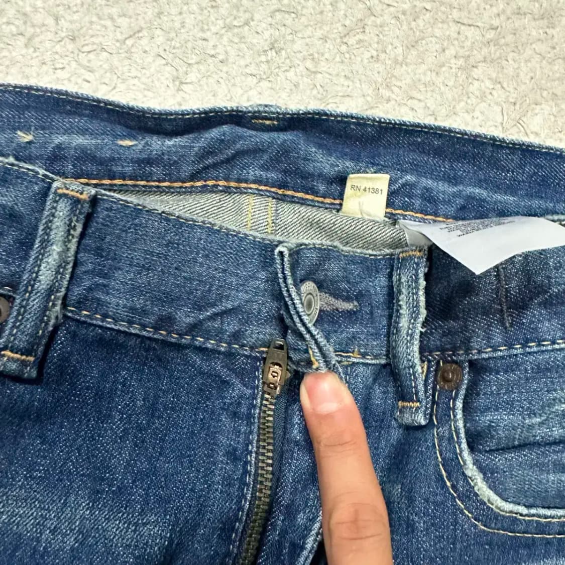 폴로 데님앤서플라이 청바지 데님 팬츠 34인치 상품이미지2