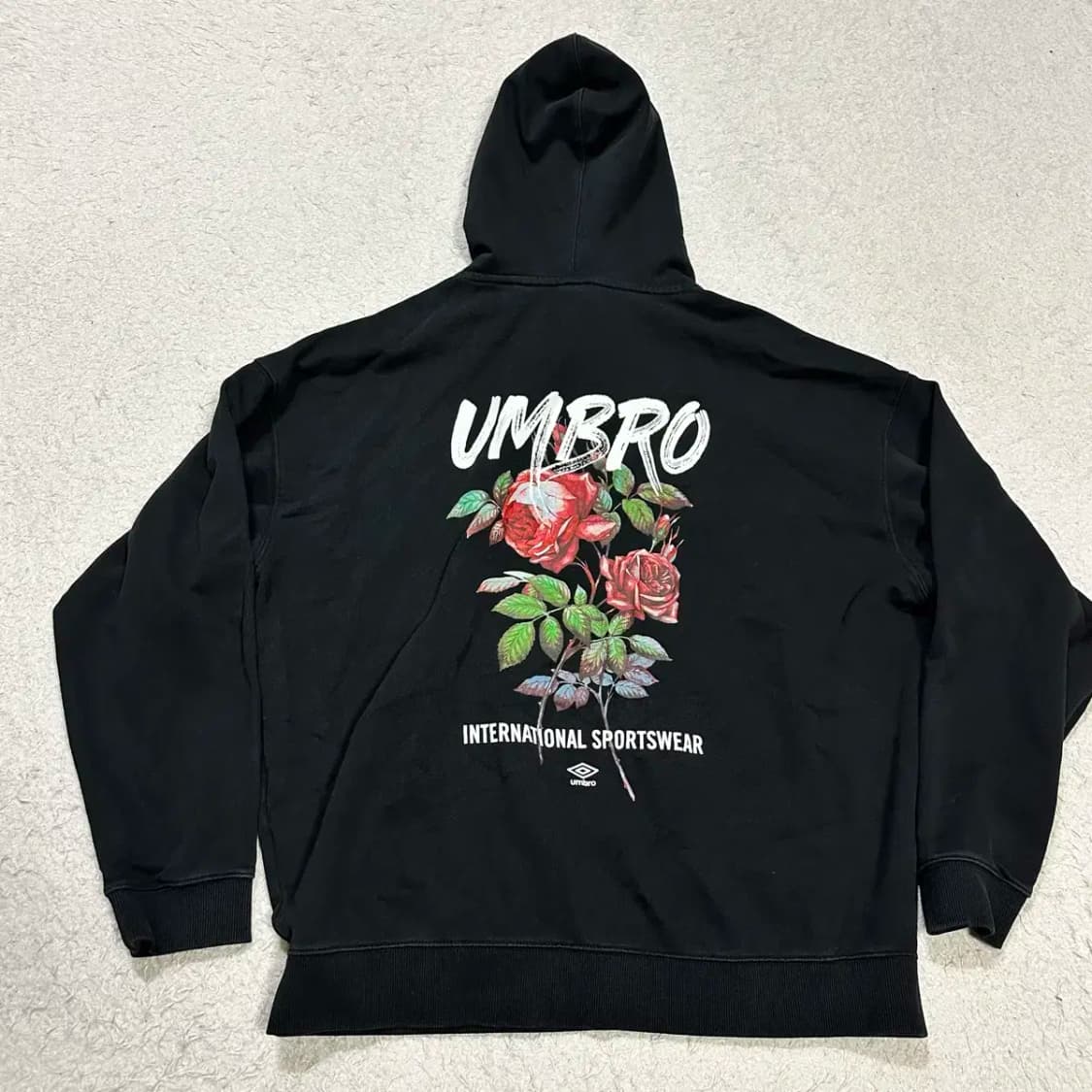 엄브로 후드티 블랙 xl 105 상품이미지5
