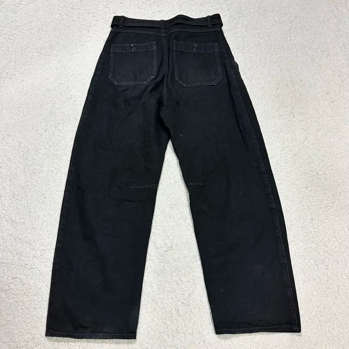 인사일런스 블랙 데님 팬츠 L 상품이미지4